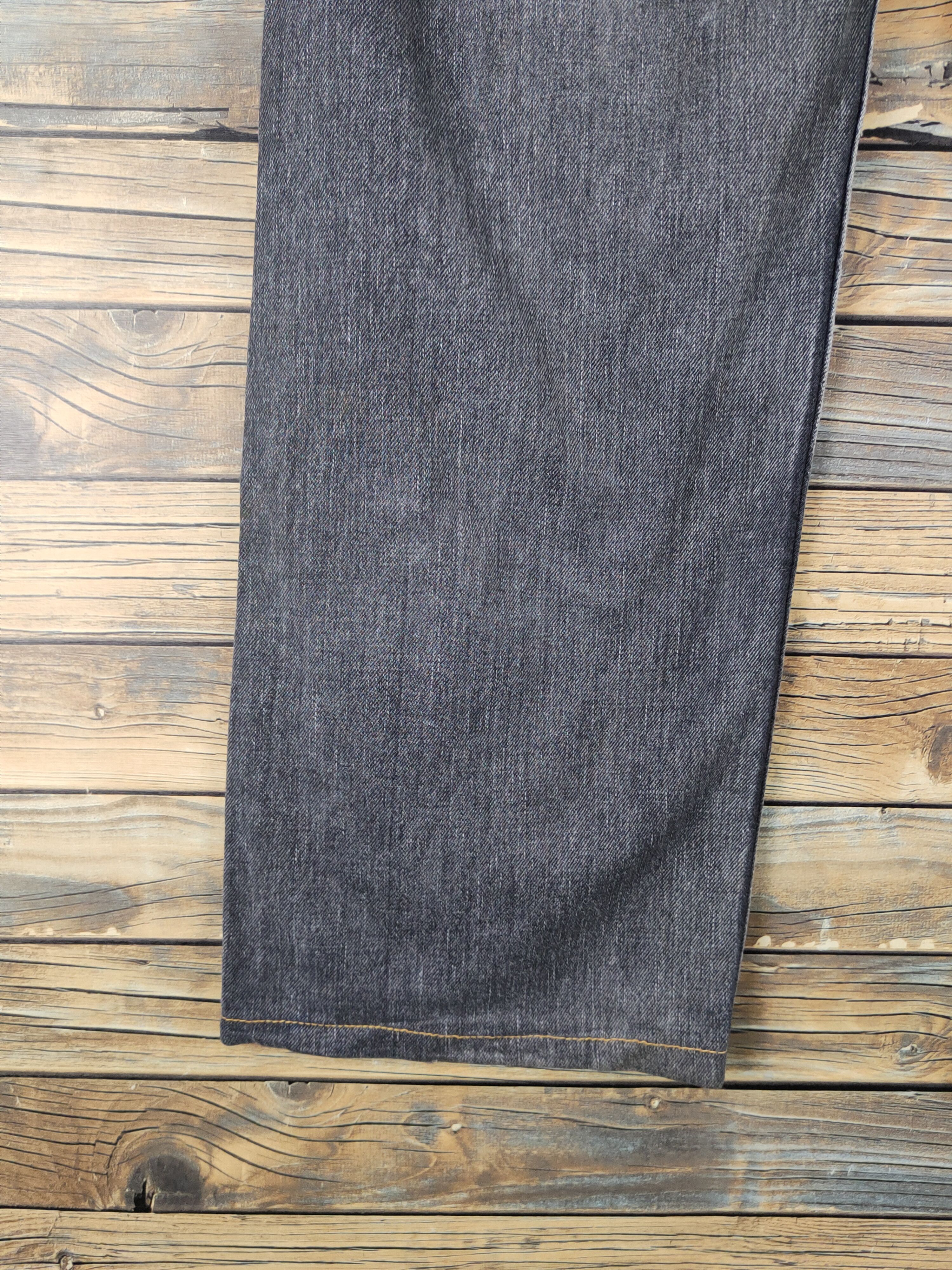 Levi's 902 Levi's Black Distressed Ripped denim Jeans #W1487 Size US 32 / EU 48 - 9 Thumbnail