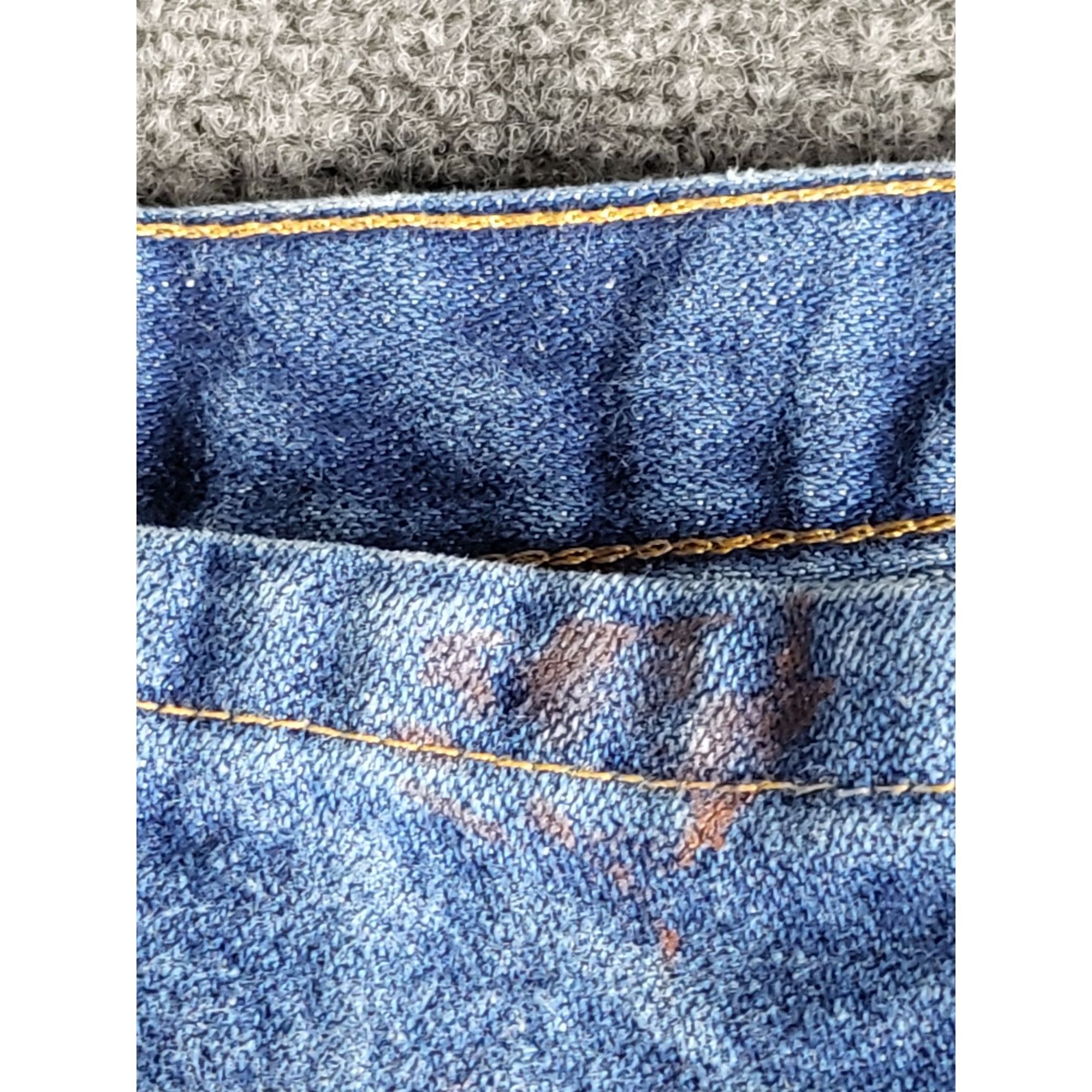 Wrangler Wrangler Jeans Men Sz 36X34 13MMZ Blue Denim Straight Leg Co Size US 40 / EU 56 - 8 Thumbnail