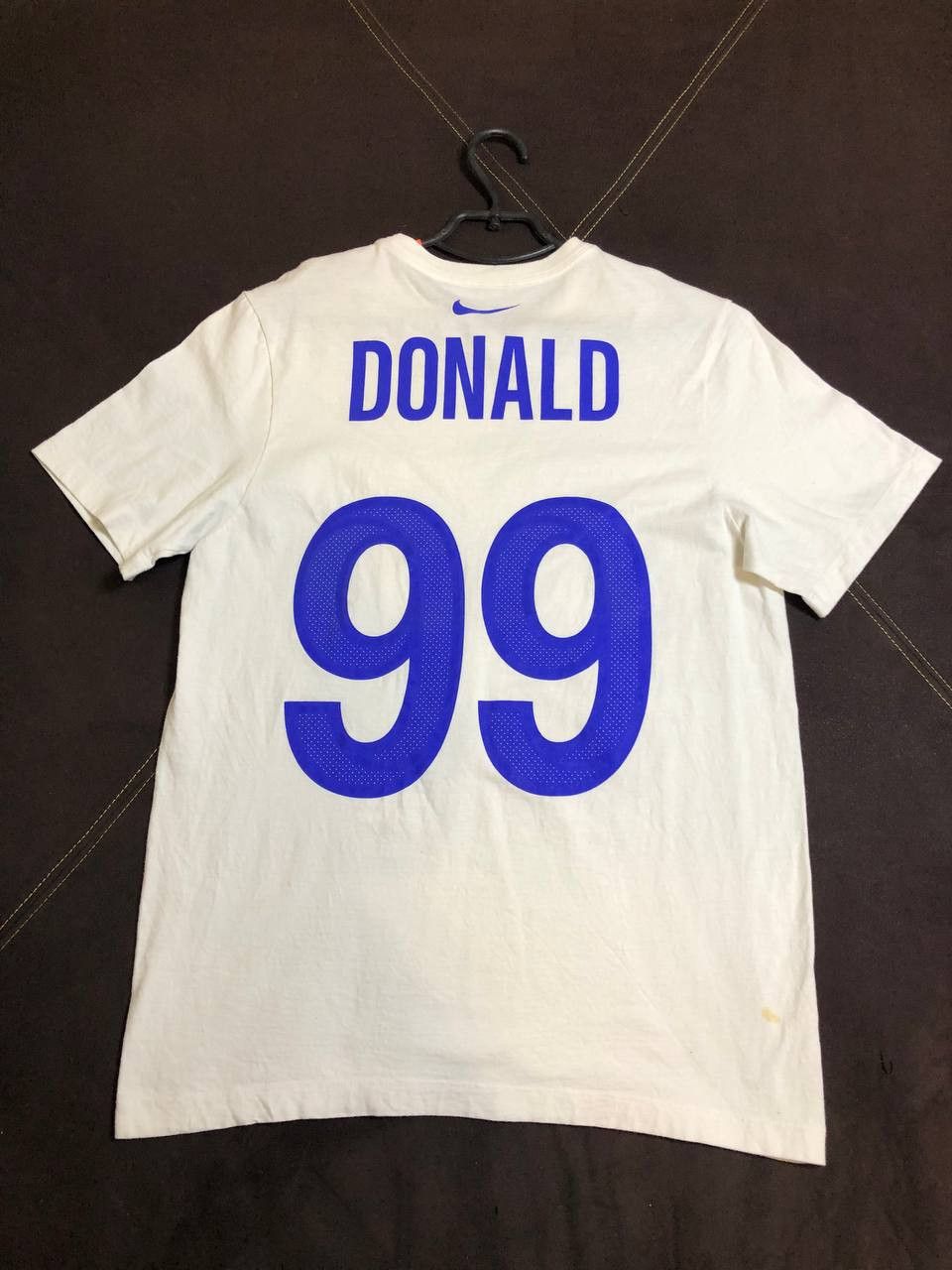 Nike Super Bowl LVI T-Shirt Official Nike Rams Aaron Donald #99 Size US M / EU 48-50 / 2 - 18 Thumbnail