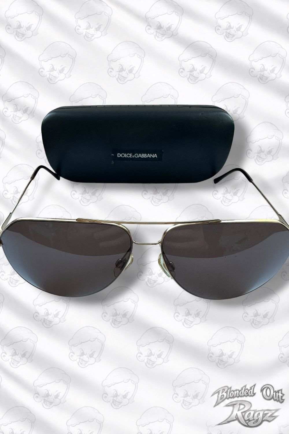 Dolce & Gabbana Dolce & Gabanna DG2129 Aviator Sunglasses Size ONE SIZE - 2 Thumbnail