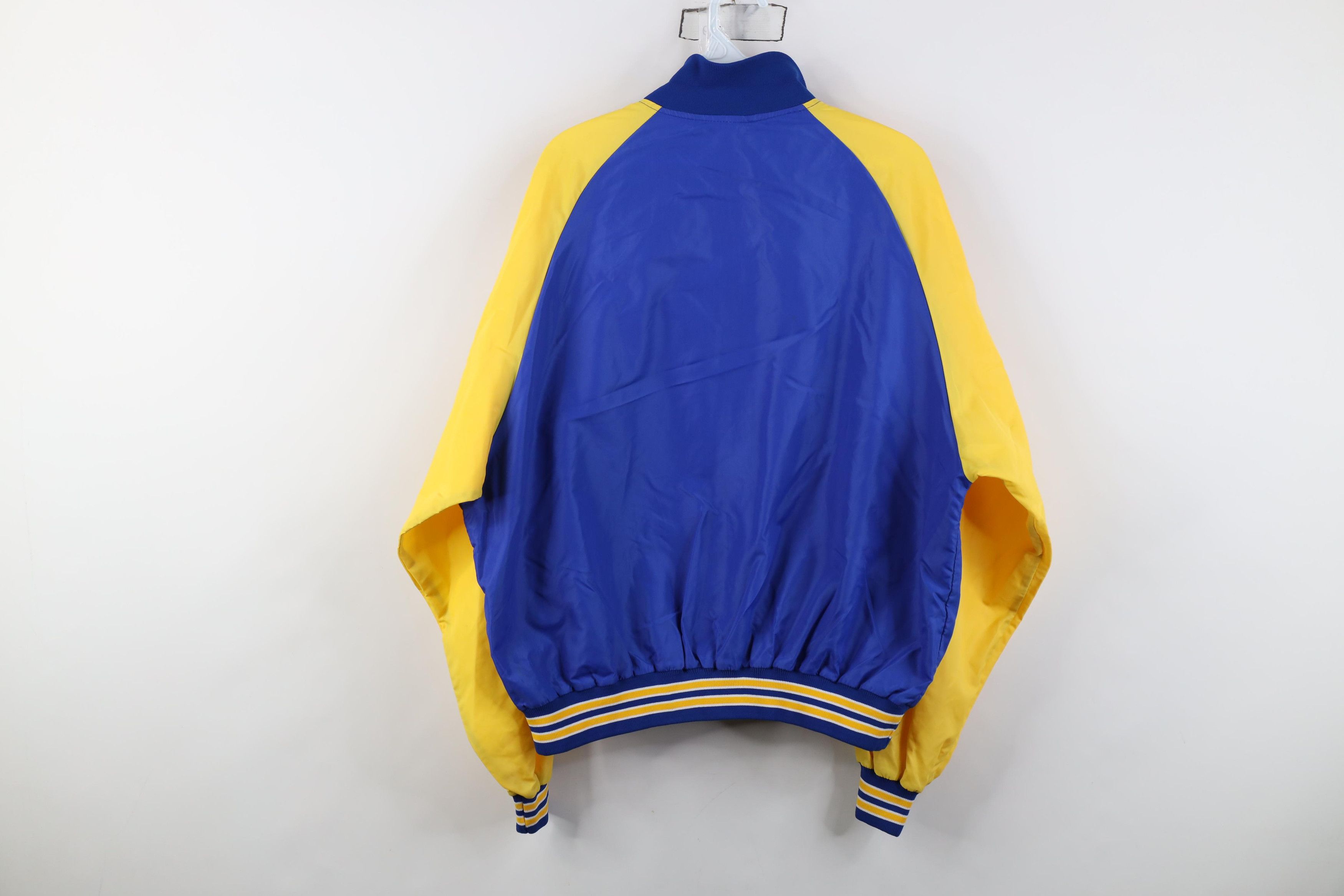 Vintage Vintage 70s Varsity Letterman Pullover Windbreaker Jacket Size US L / EU 52-54 / 3 - 18 Thumbnail