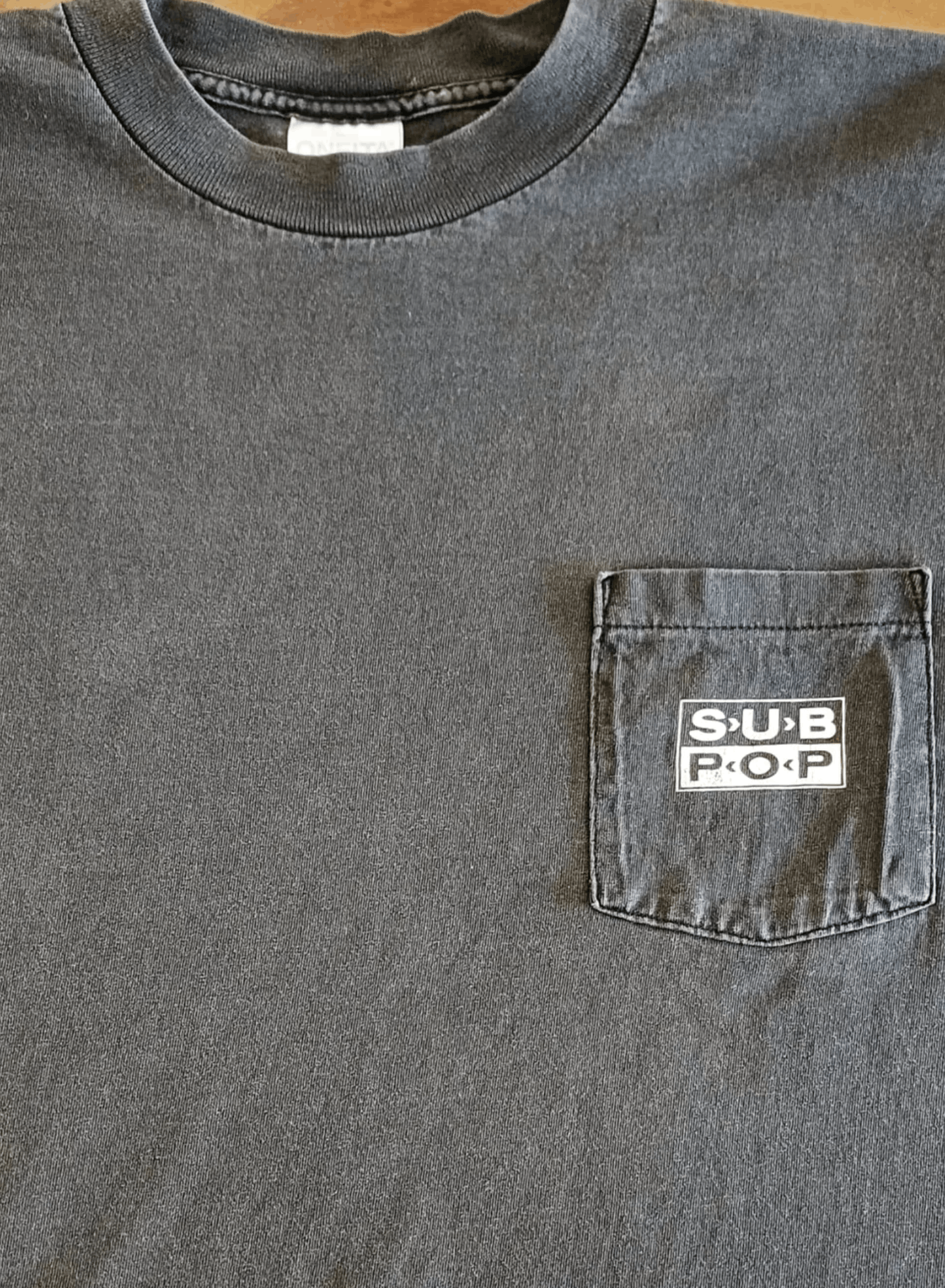 Vintage SUB POP RECORDS - Pocket shirt XL Size US XL / EU 56 / 4 - 1 Thumbnail