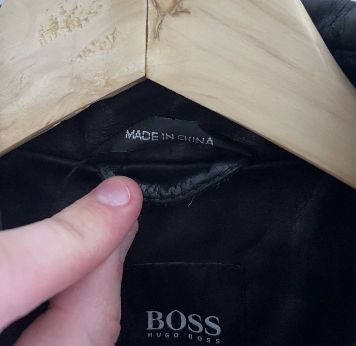 Hugo Boss Hugo Boss Leather Jacket Size US M / EU 48-50 / 2 - 8 Thumbnail