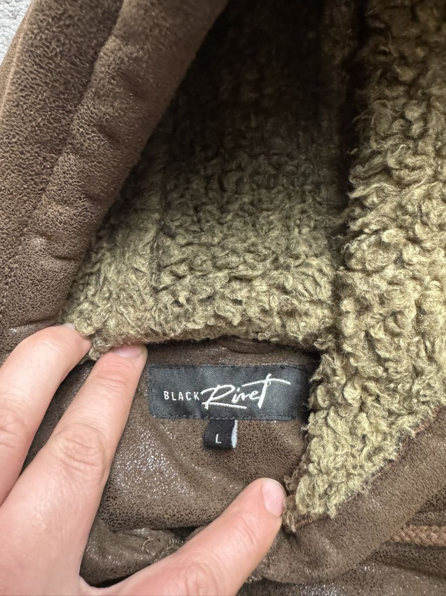 Vintage Vintage Y2K Double Suede Fur Style Jacket Avantgarde Size US M / EU 48-50 / 2 - 6 Thumbnail