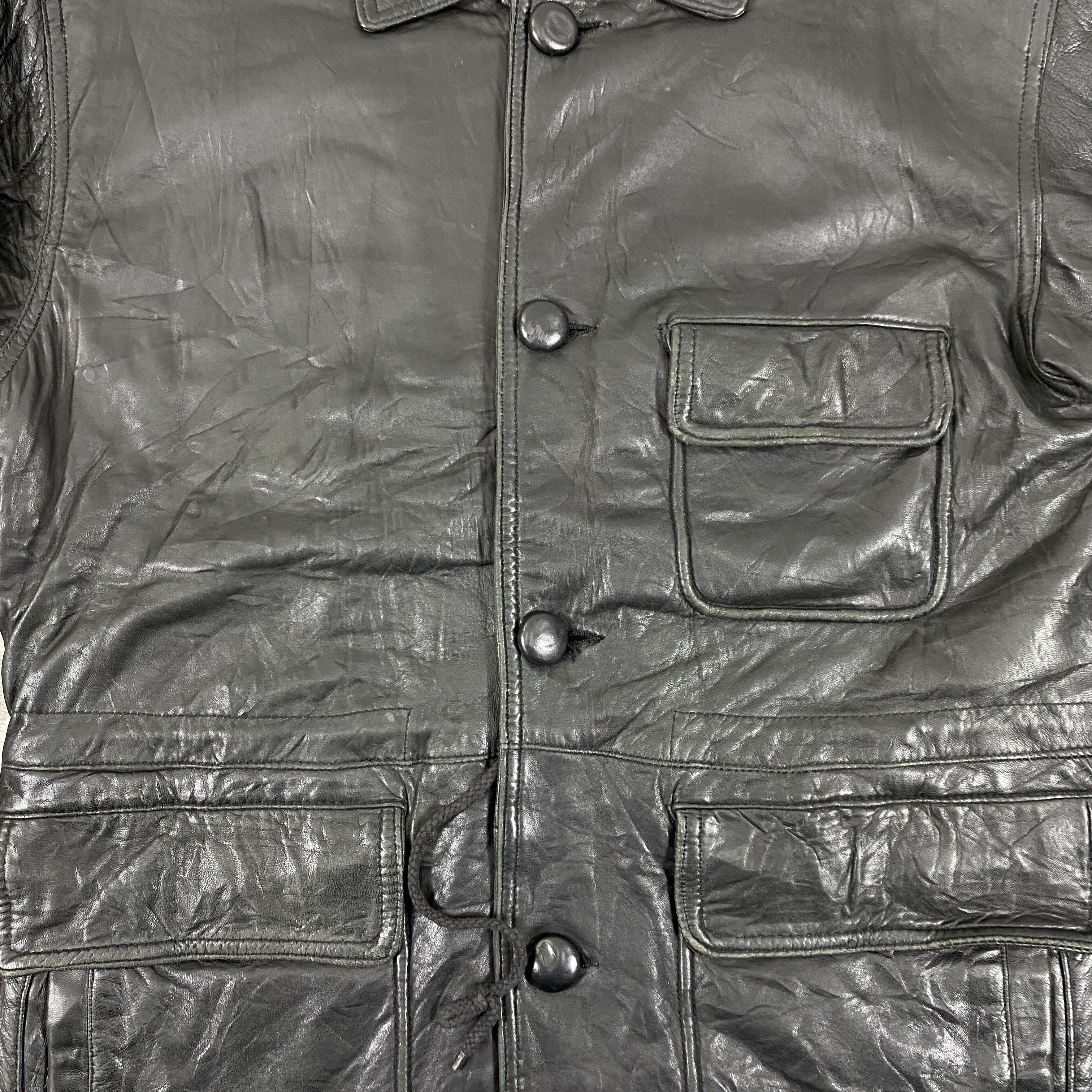 If Six Was Nine Vintage Leather Jacket- J422 Size US L / EU 52-54 / 3 - 7 Thumbnail
