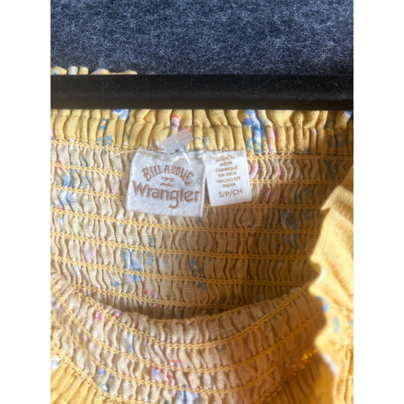 Billabong Billabong x Wrangler Smocked Dress Cottagecore Prairie Dress Size S / US 4 / IT 40 - 5 Thumbnail
