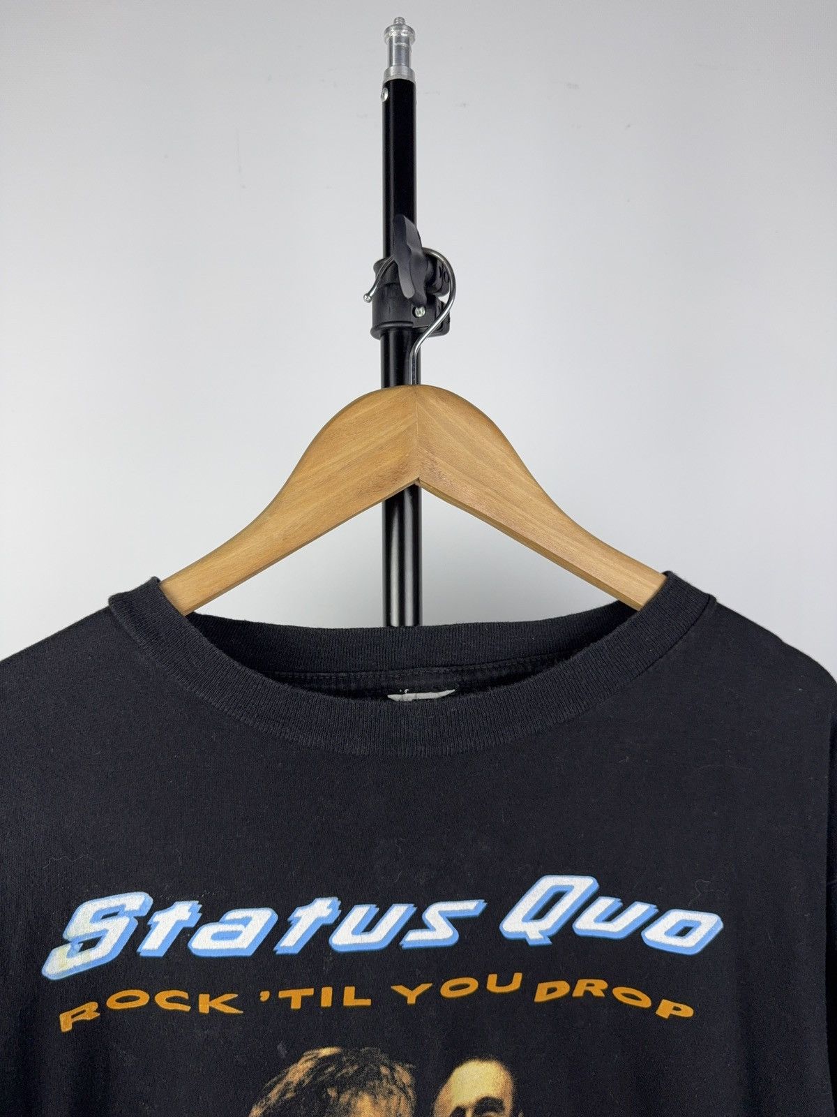 Band Tees × Vintage Status Quo Rock Til You Drop Tour Tee 1991 Vintage Band Size US L / EU 52-54 / 3 - 2 Thumbnail