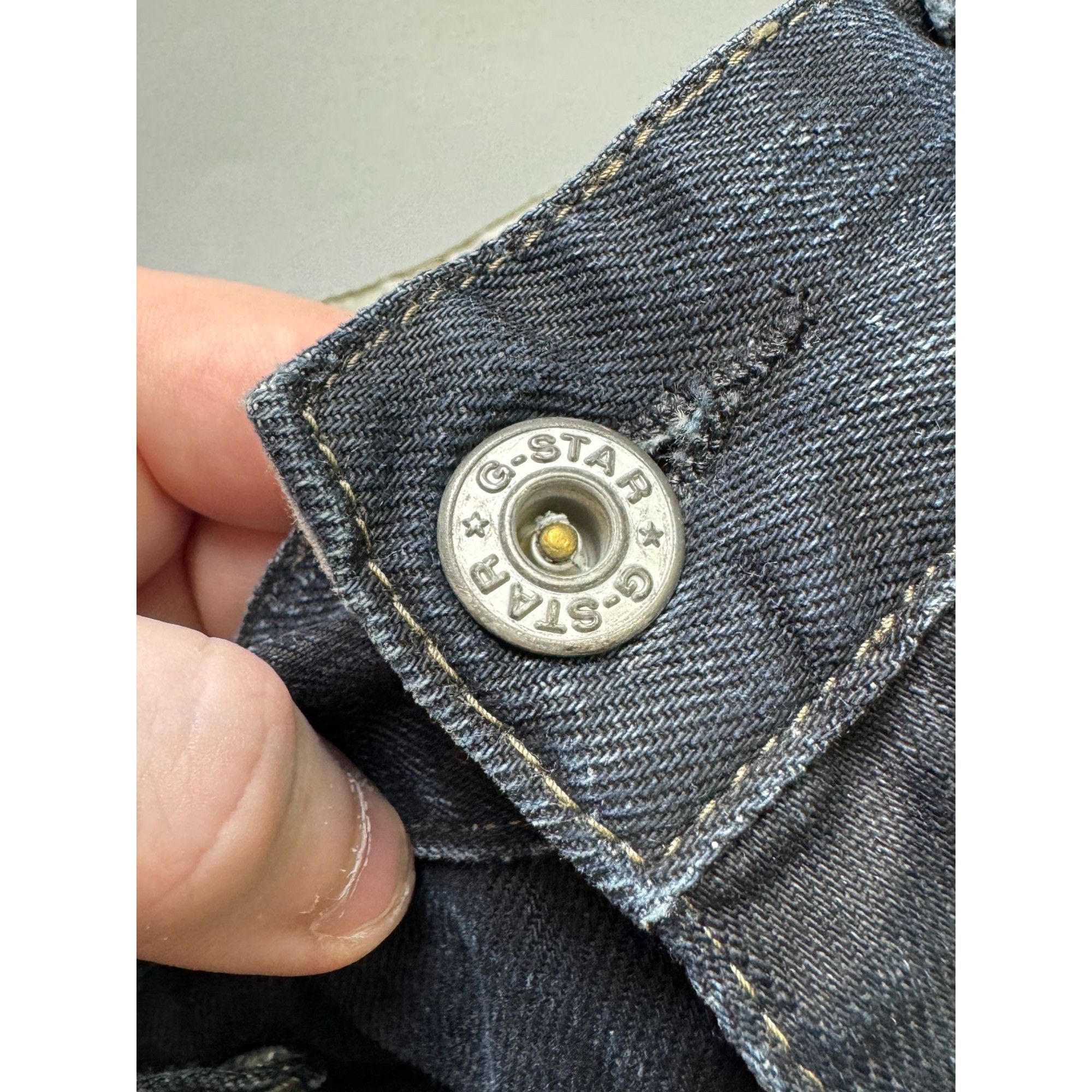 G-Star G-Star RAW Loose Fit Rap Denim Jeans Pants (Y1162) Size US 32 / EU 48 - 4 Thumbnail