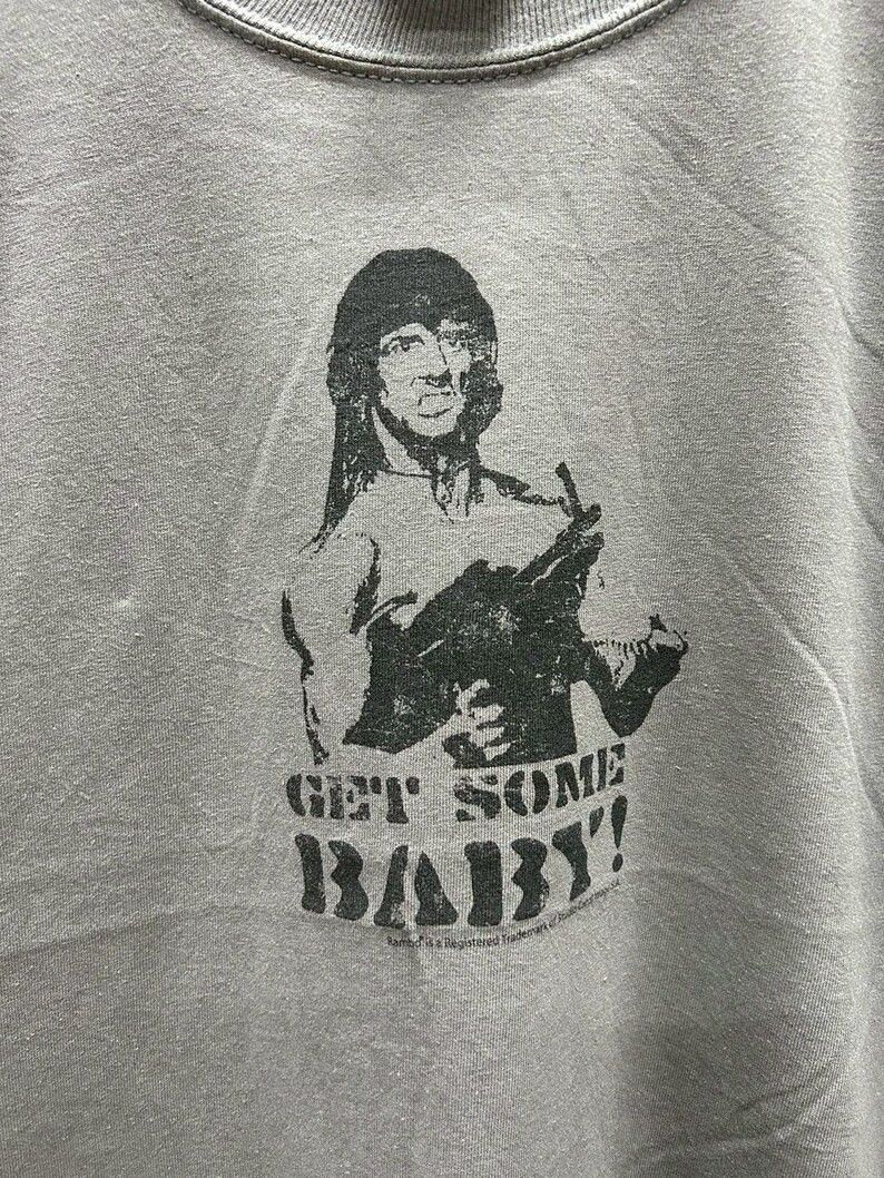 Vintage Vintage 2000s John Rambo tshirt size S Size US S / EU 44-46 / 1 - 3 Thumbnail