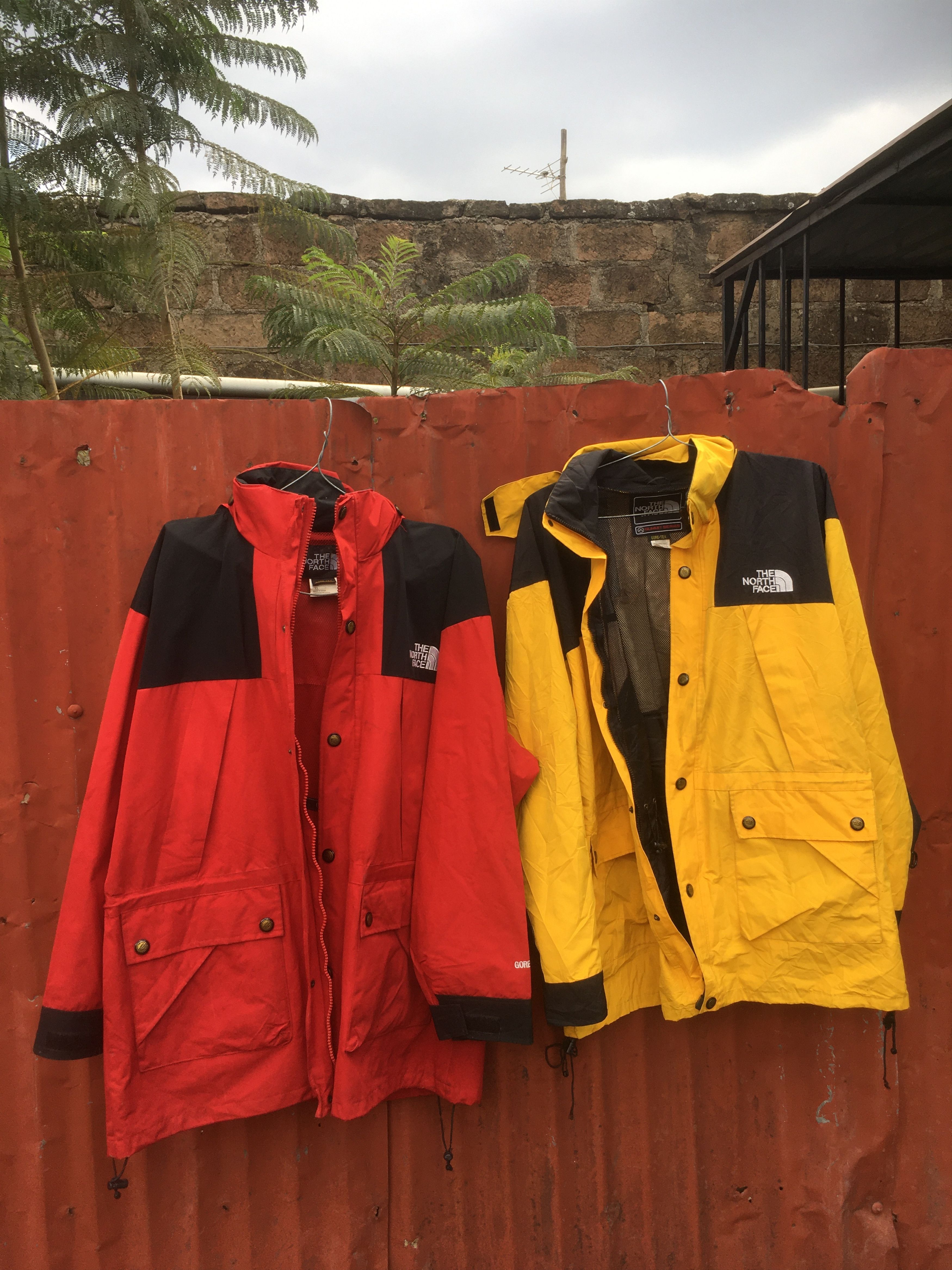 The North Face 🔥🔥2 Northface X Gore-Tex Red / Black yellow Jackets Size US XL / EU 56 / 4 - 20 Thumbnail