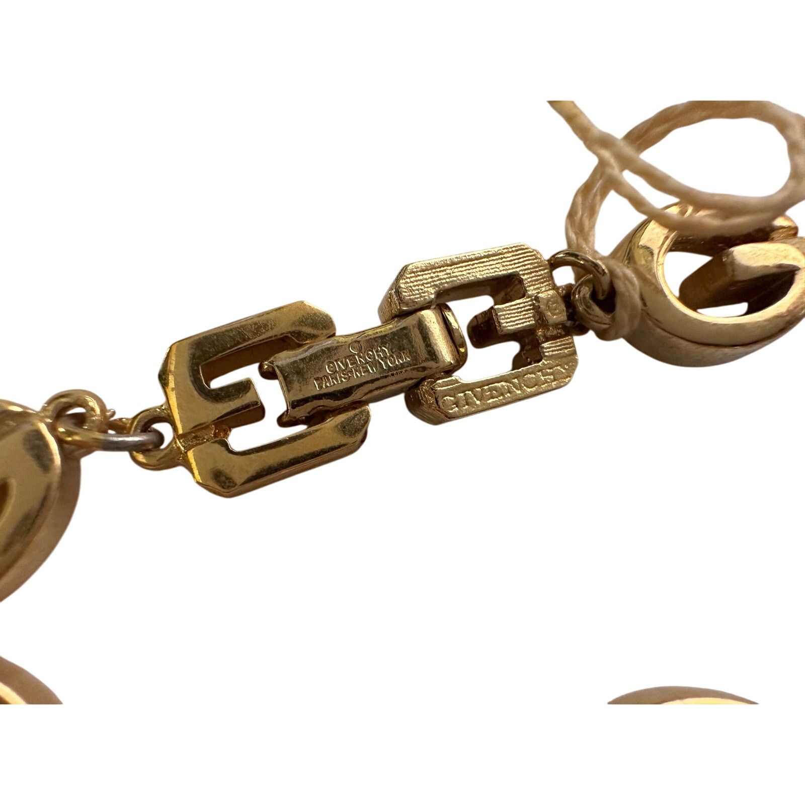 Givenchy Givenchy G Link Gold Plate Bracelet Size ONE SIZE - 3 Thumbnail