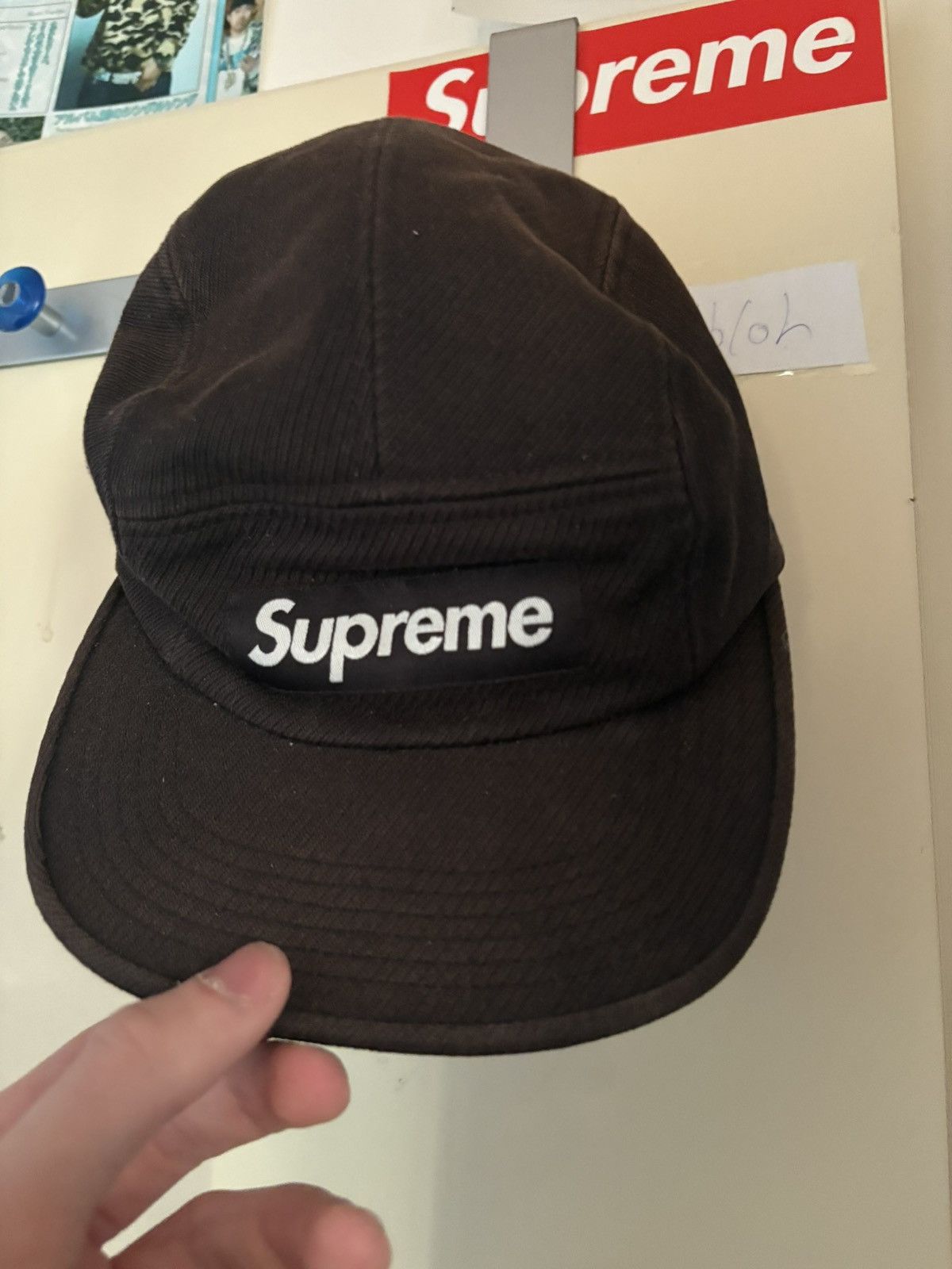 Supreme Brown supreme hat Size ONE SIZE - 1 Thumbnail