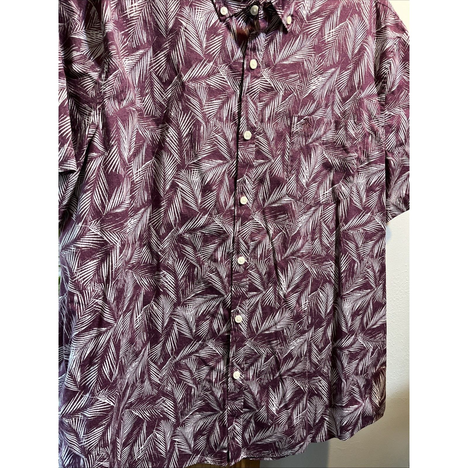 Other Penguin Munsingwear VTG Shirt Men XXL Red Palm Floral Button Size US XXL / EU 58 / 5 - 6 Thumbnail