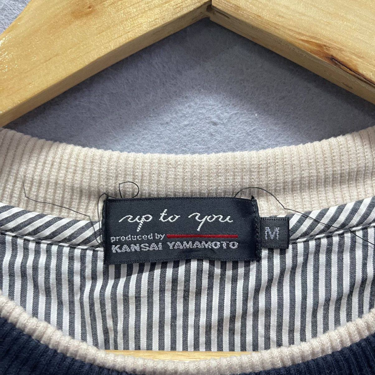 Kansai Yamamoto Early 2000s Kansai Yamamoto “Up to You” Graphic Sweatshirt Size US M / EU 48-50 / 2 - 7 Thumbnail