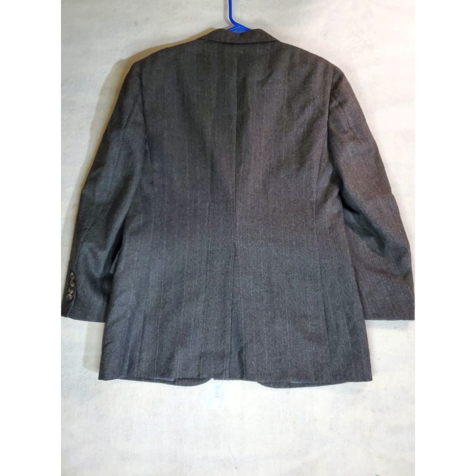 Polo Ralph Lauren VINTAGE Polo Ralph Lauren Blazer Jacket Mens Wool 2-Button Notch Lapel 41R Navy c75cs? Size US L / EU 52-54 / 3 - 5 Thumbnail