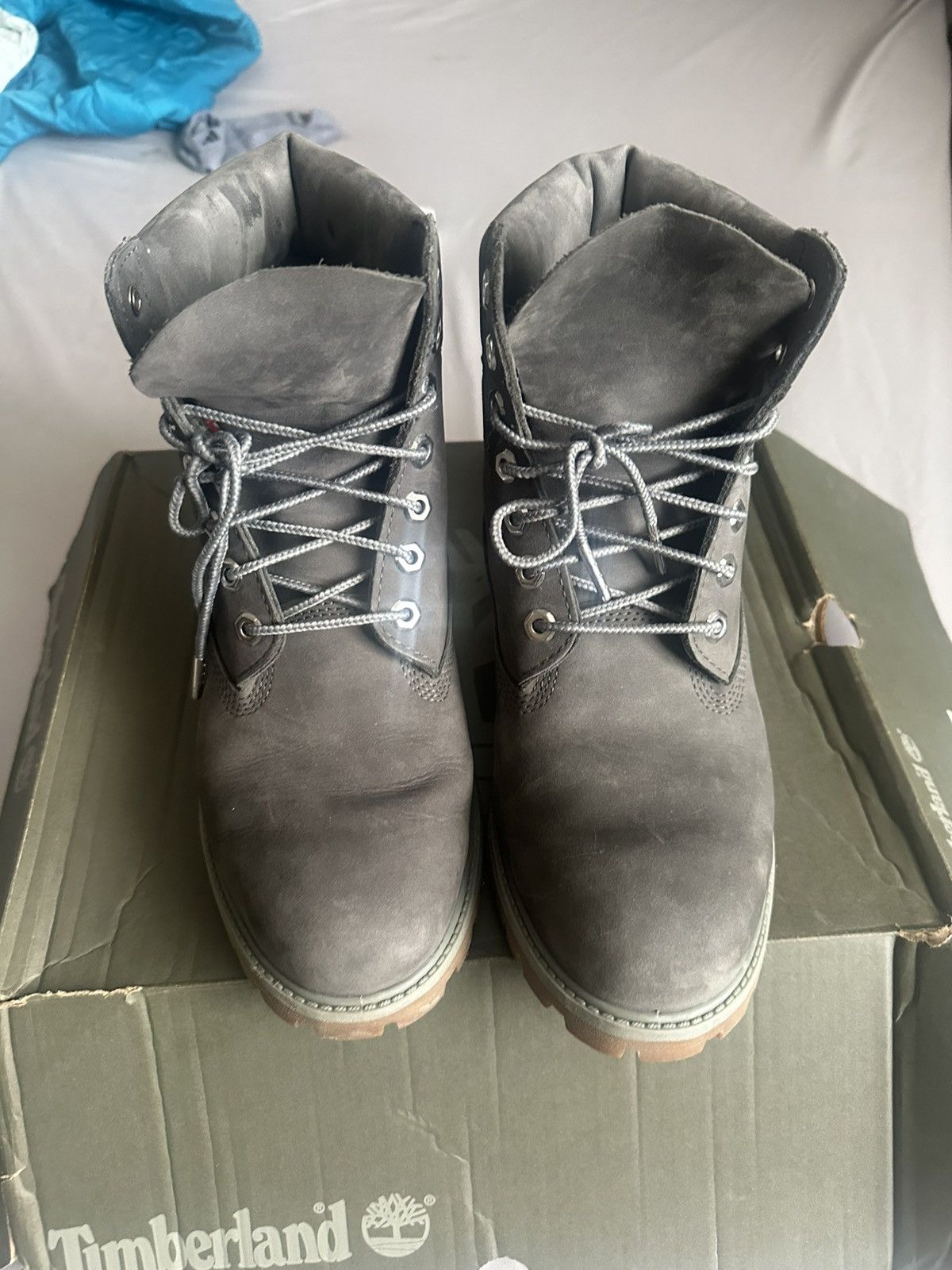 Timberland Timberland grey 6inch mens boots Size US 8.5 / EU 41-42 - 1 Thumbnail
