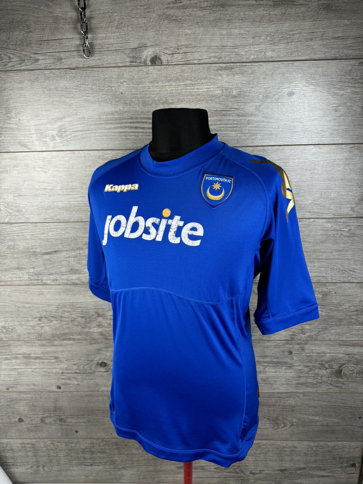 Kappa × Vintage Portsmouth FC Football Shirt Soccer Kappa Jersey Size US XL / EU 56 / 4 - 17 Thumbnail