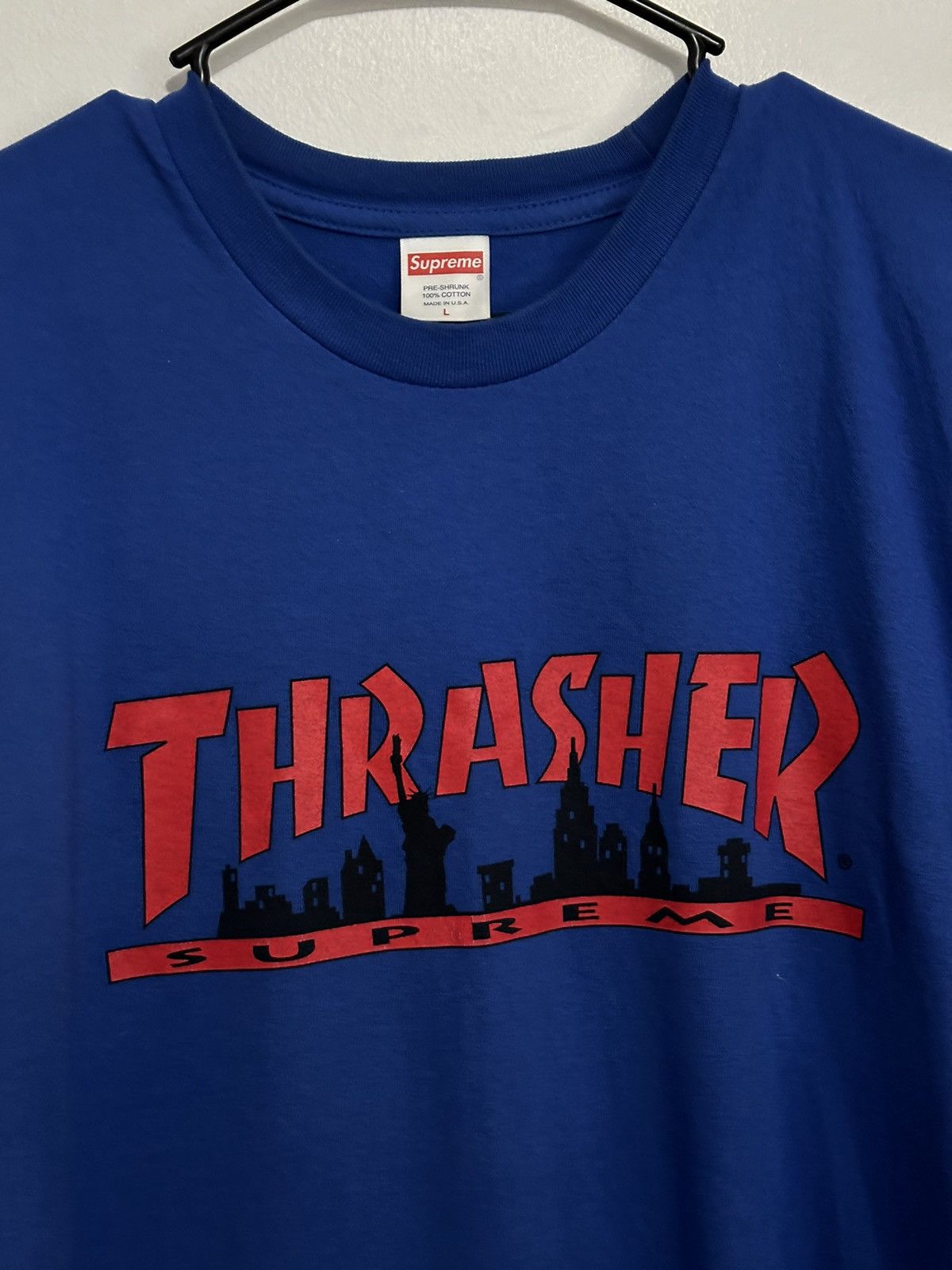 Supreme × Thrasher Supreme Trasher Skyline Tee Size US L / EU 52-54 / 3 - 2 Thumbnail
