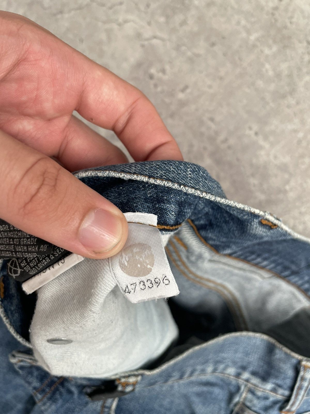 Stone Island Vintage Stone Island Denim Jeans Logo 90s Men Size 32 Size US 32 / EU 48 - 15 Thumbnail