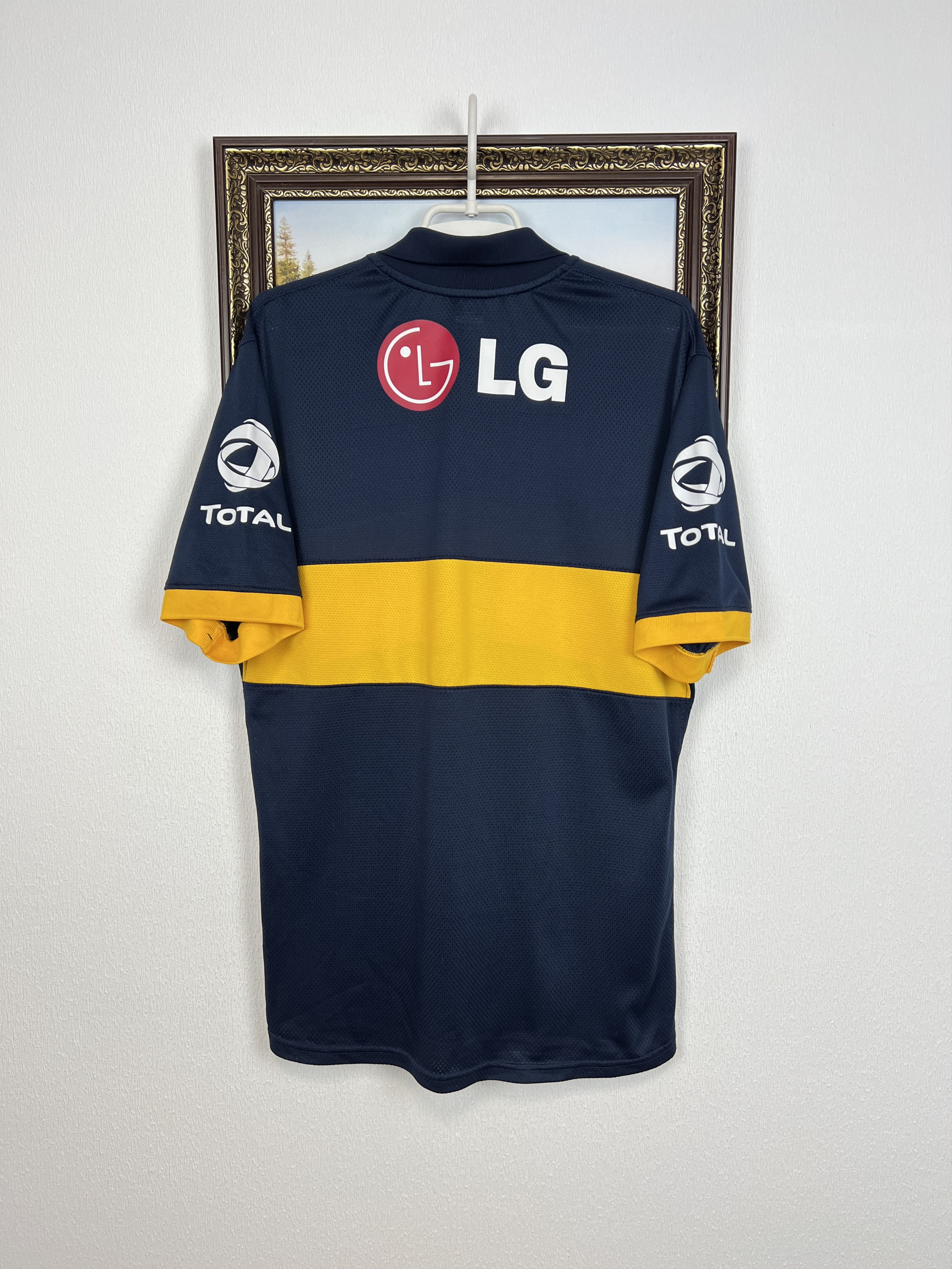 Nike Boca Juniors football shirt 2009 Soccer Nike Jersey Tee Hype Size US XL / EU 56 / 4 - 14 Thumbnail