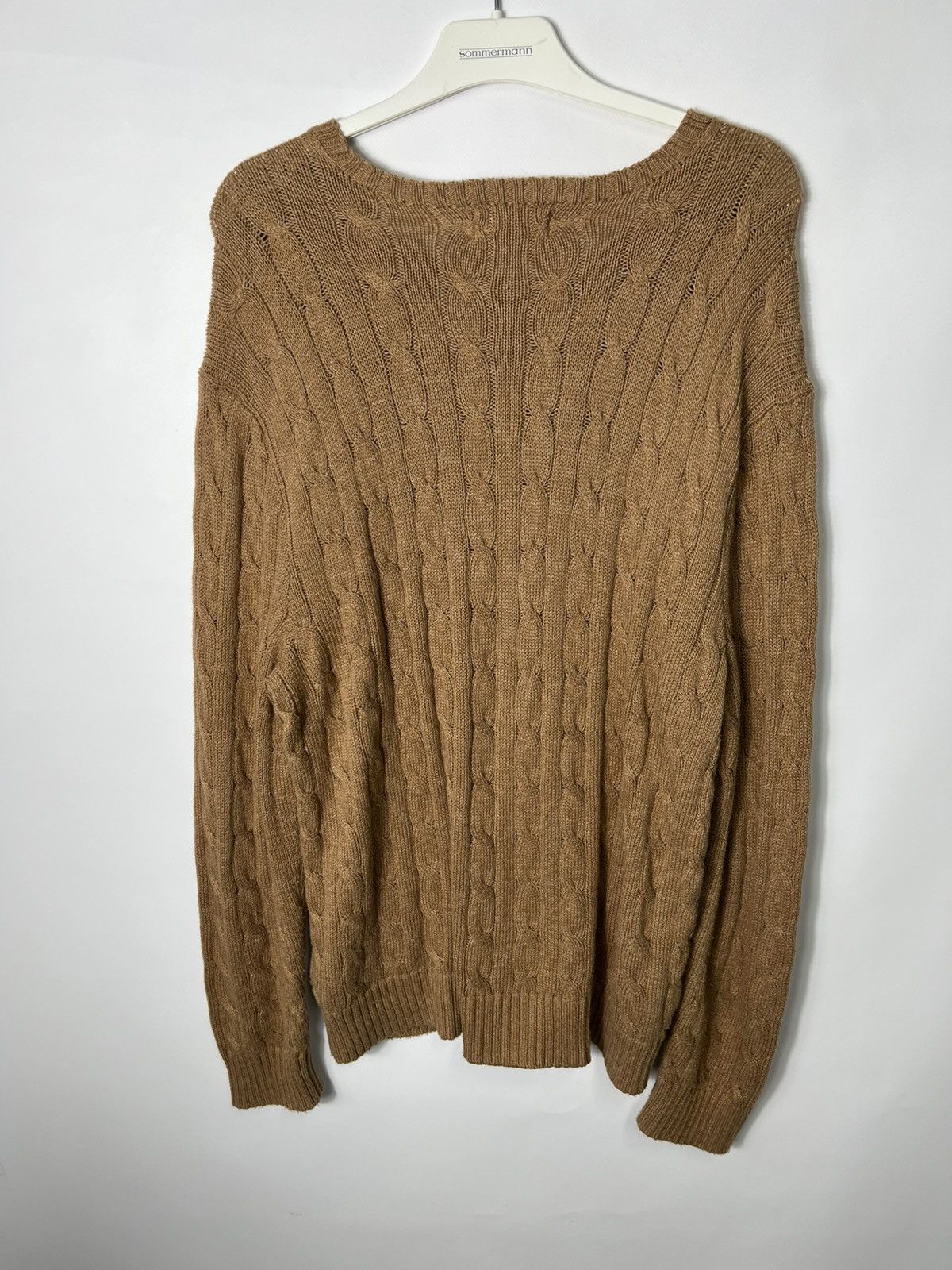 Polo Ralph Lauren Vintage streetwear y2k Polo Ralph Lauren Cable Knit Sweater Size US L / EU 52-54 / 3 - 5 Thumbnail