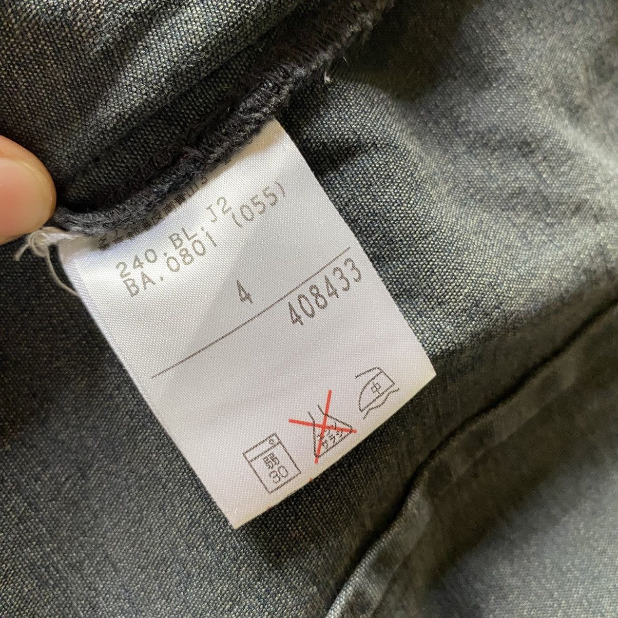 DKNY DKNY JEANS Denim Zip-Up Stand Collar Shirt Size S / US 4 / IT 40 - 11 Thumbnail