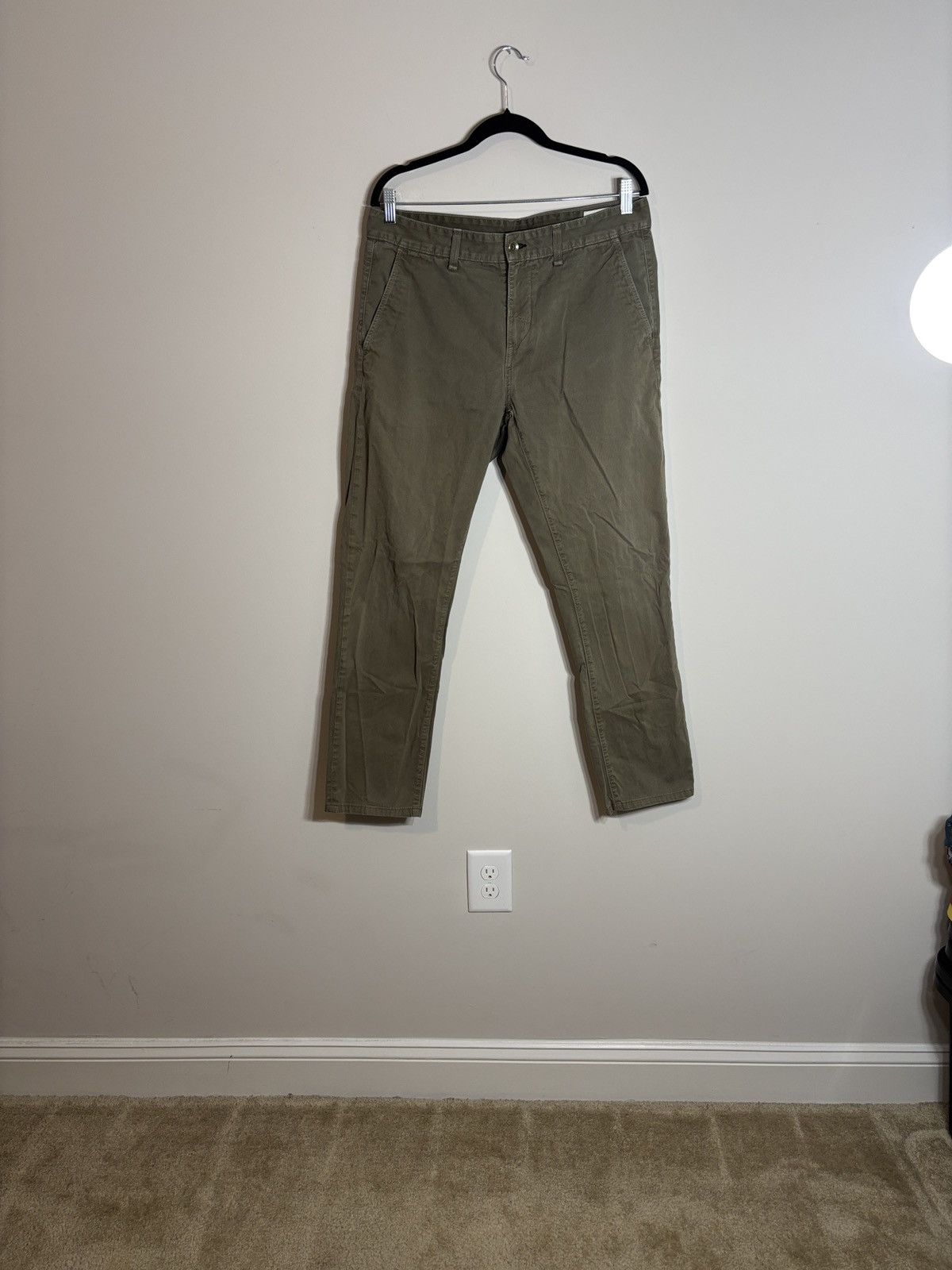Rag & Bone Rag & Bone Standard Issue Slim Chino Army Size US 33 - 1 Thumbnail