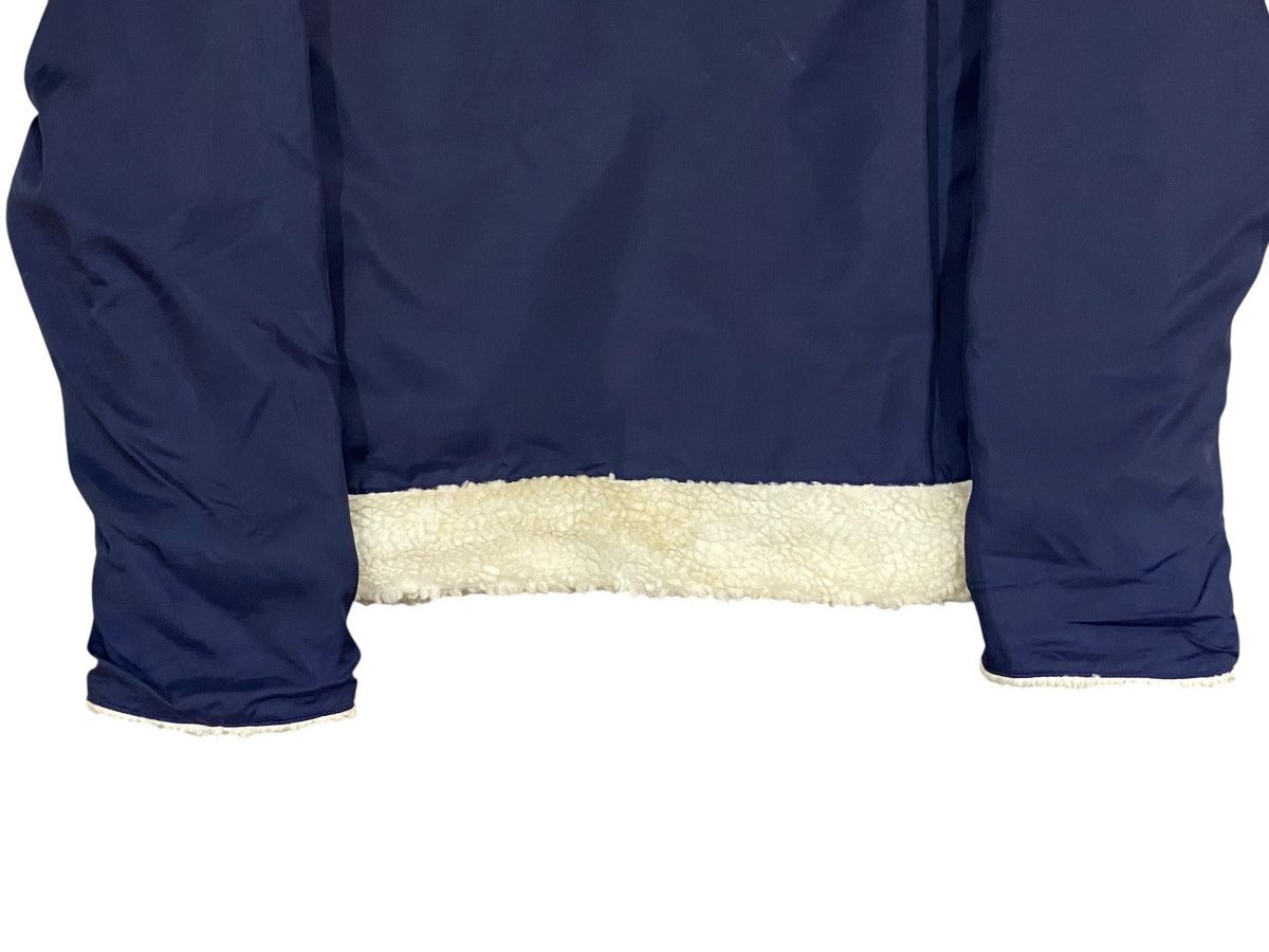 Mizuno Vtg Mizuno Japan Aviator Sherpa Jacket - Navy Blue Size US L / EU 52-54 / 3 - 11 Thumbnail