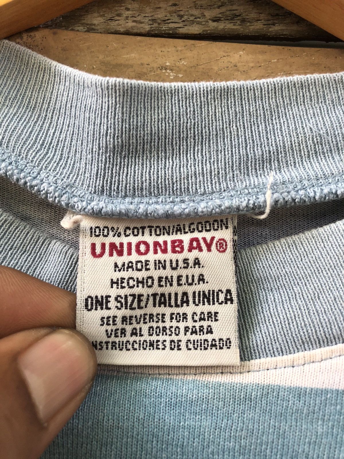 UNIONBAY 🔥Vintage Y2K🔥Boxy Union Bay Stripe Tshirts Size US XL / EU 56 / 4 - 13 Thumbnail