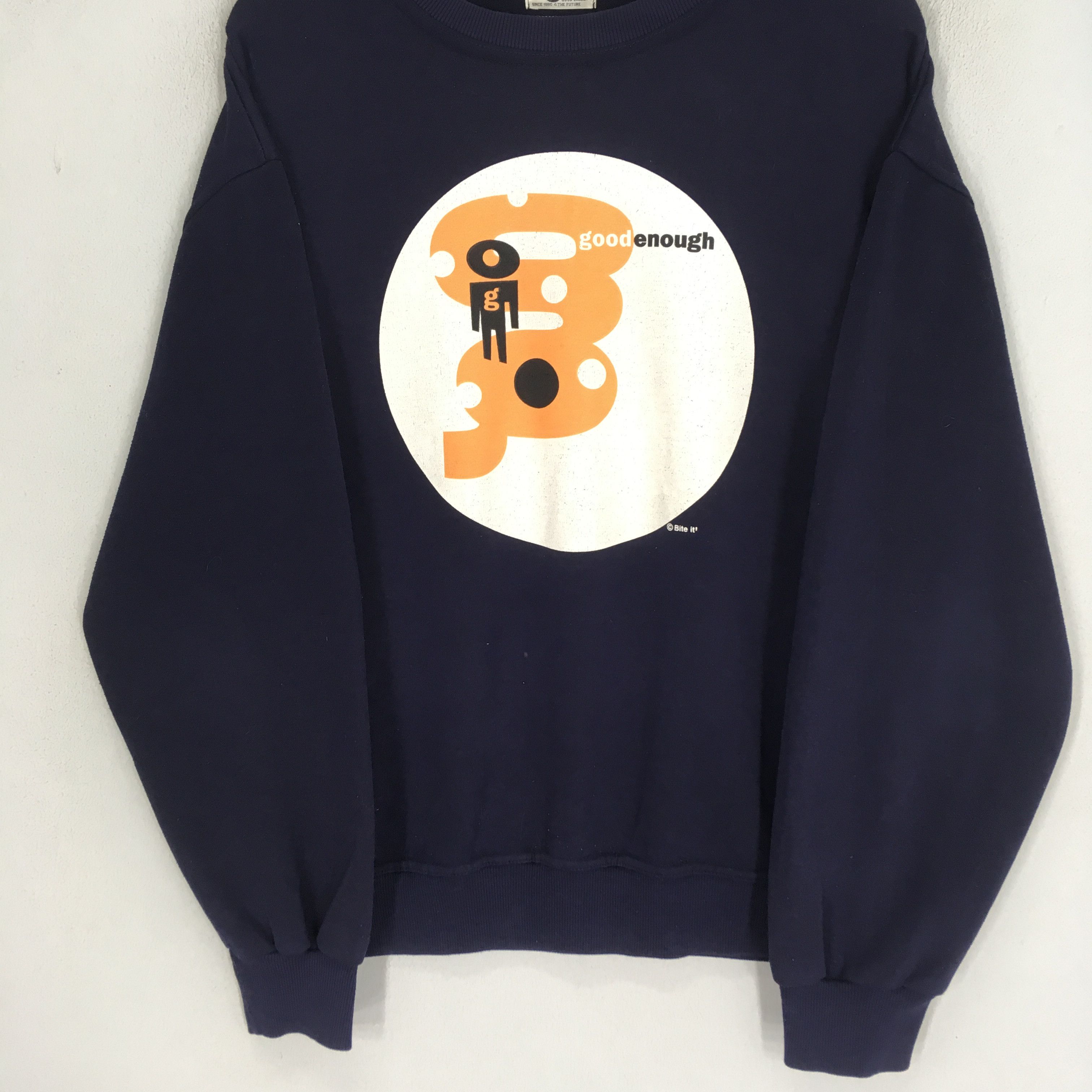 Japanese Brand Vintage 90's Good Enough Japanese Blue - 560 Size US M / EU 48-50 / 2 - 7 Thumbnail