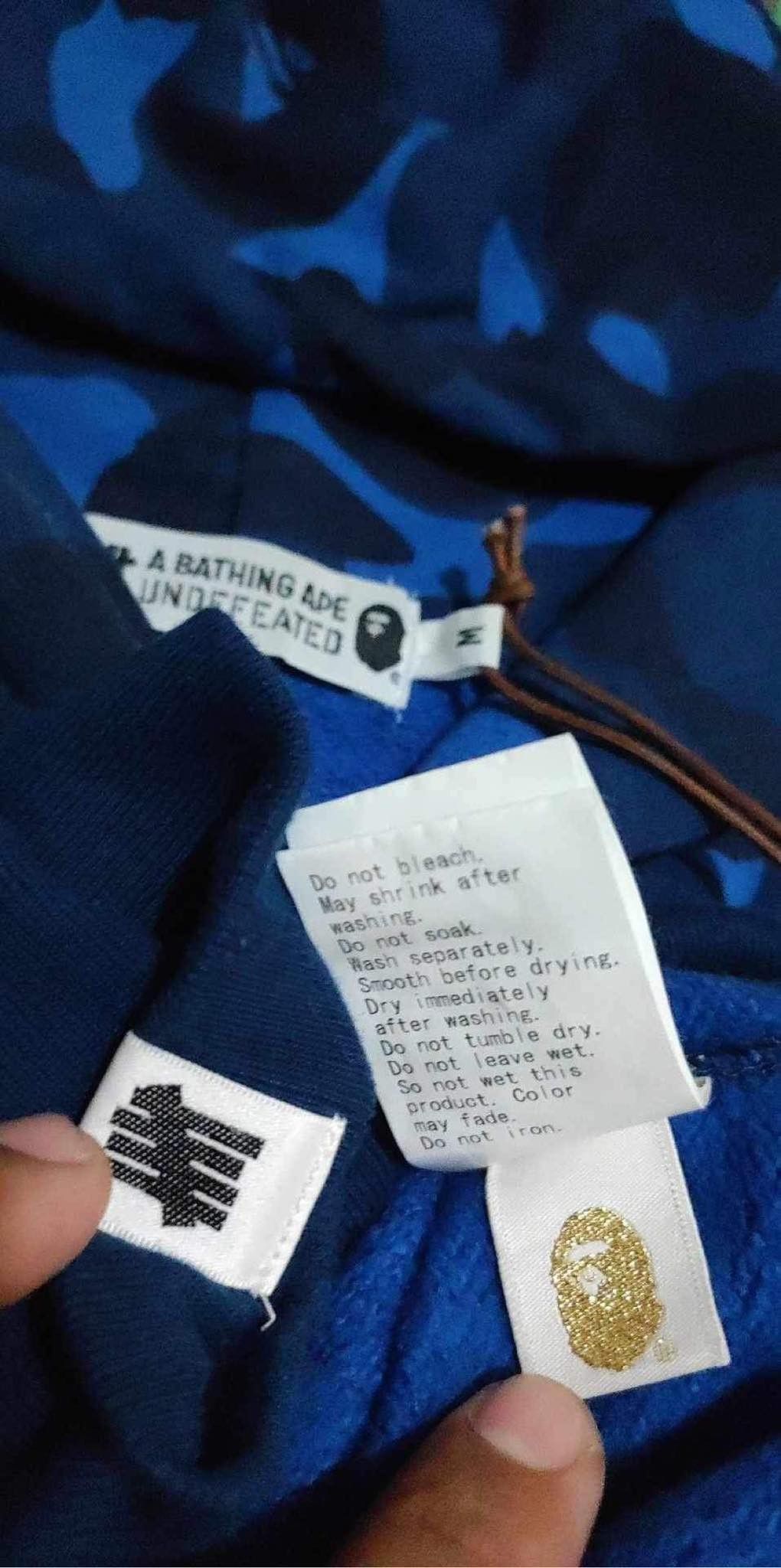 Bape × Undefeated Bape x Undefeated Color Camo Pullover Hoodie Size US M / EU 48-50 / 2 - 5 Thumbnail
