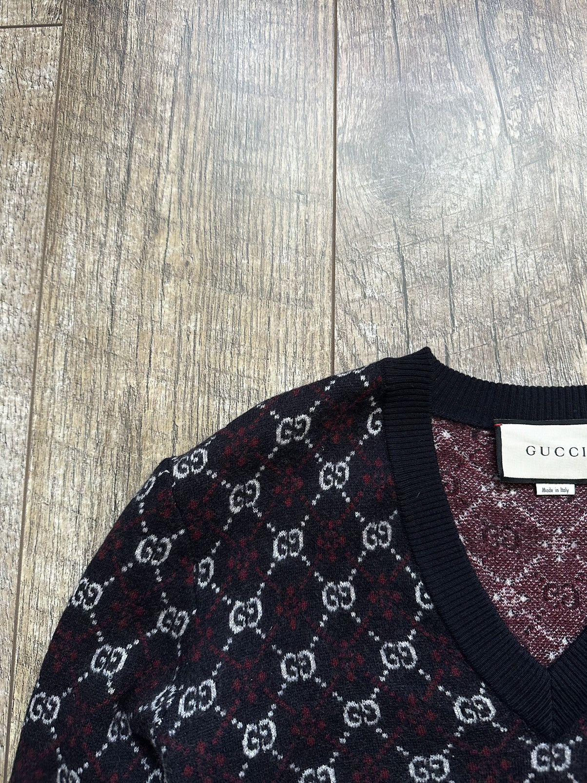 Gucci Gucci GG Knit Monogram Sweater Size US S / EU 44-46 / 1 - 7 Thumbnail
