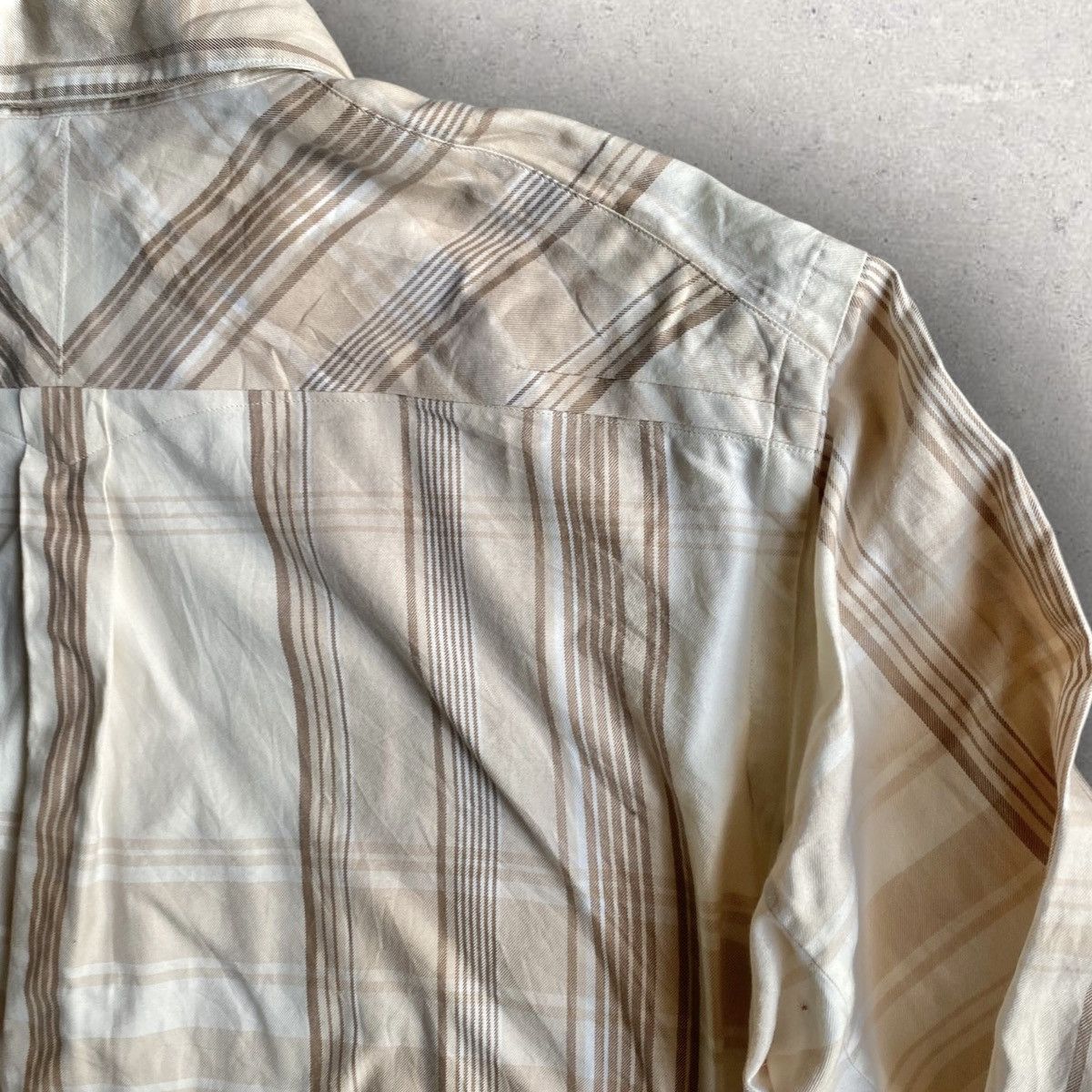 Number (N)ine SS09 Archer Plaid Pull Over Shirt Size US S / EU 44-46 / 1 - 7 Thumbnail