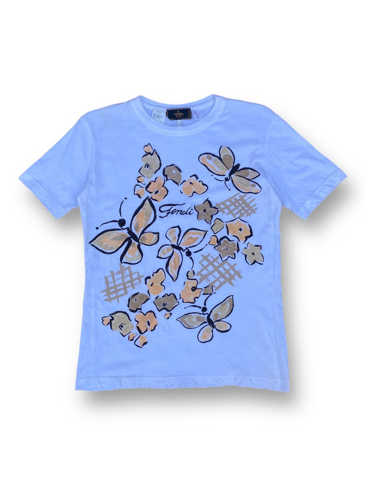 Fendi Fendi Butterfly Design Shirt. #C4 Size S / US 4 / IT 40 - 1 Thumbnail