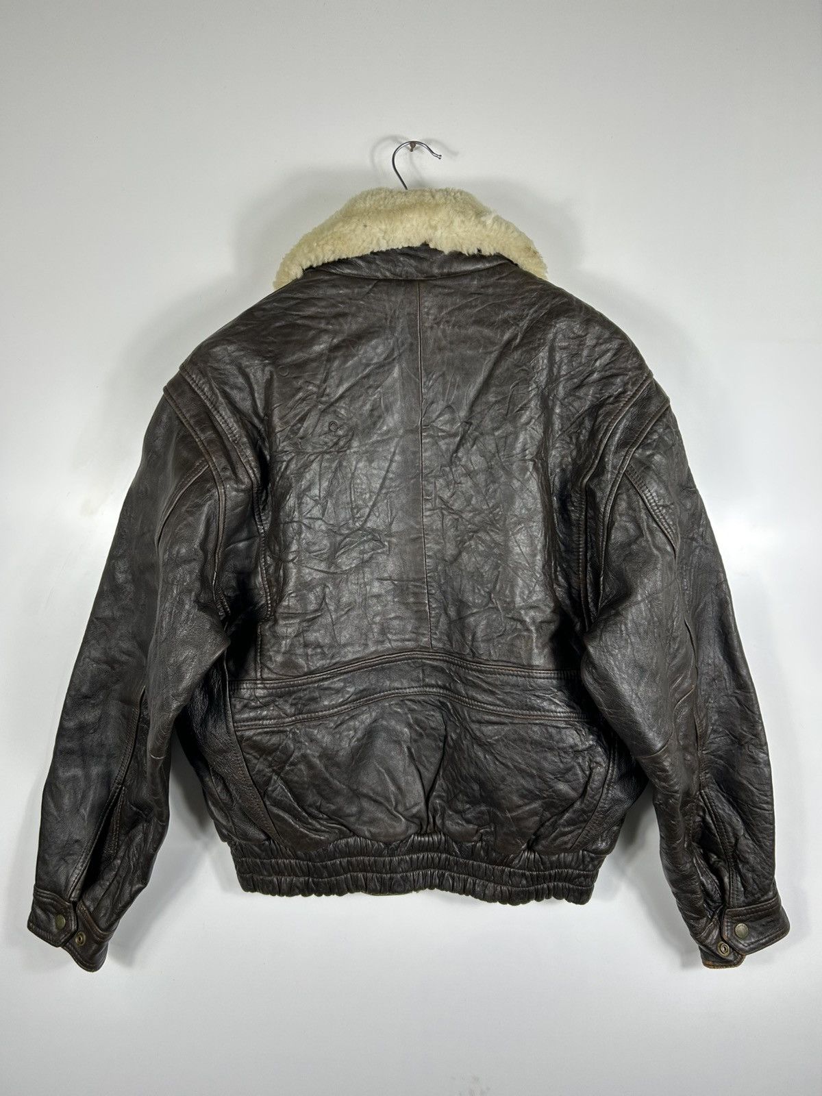 Leather ⚡️Vintage D’Homme A Homme A2 Leather Jacket Size US L / EU 52-54 / 3 - 16 Thumbnail
