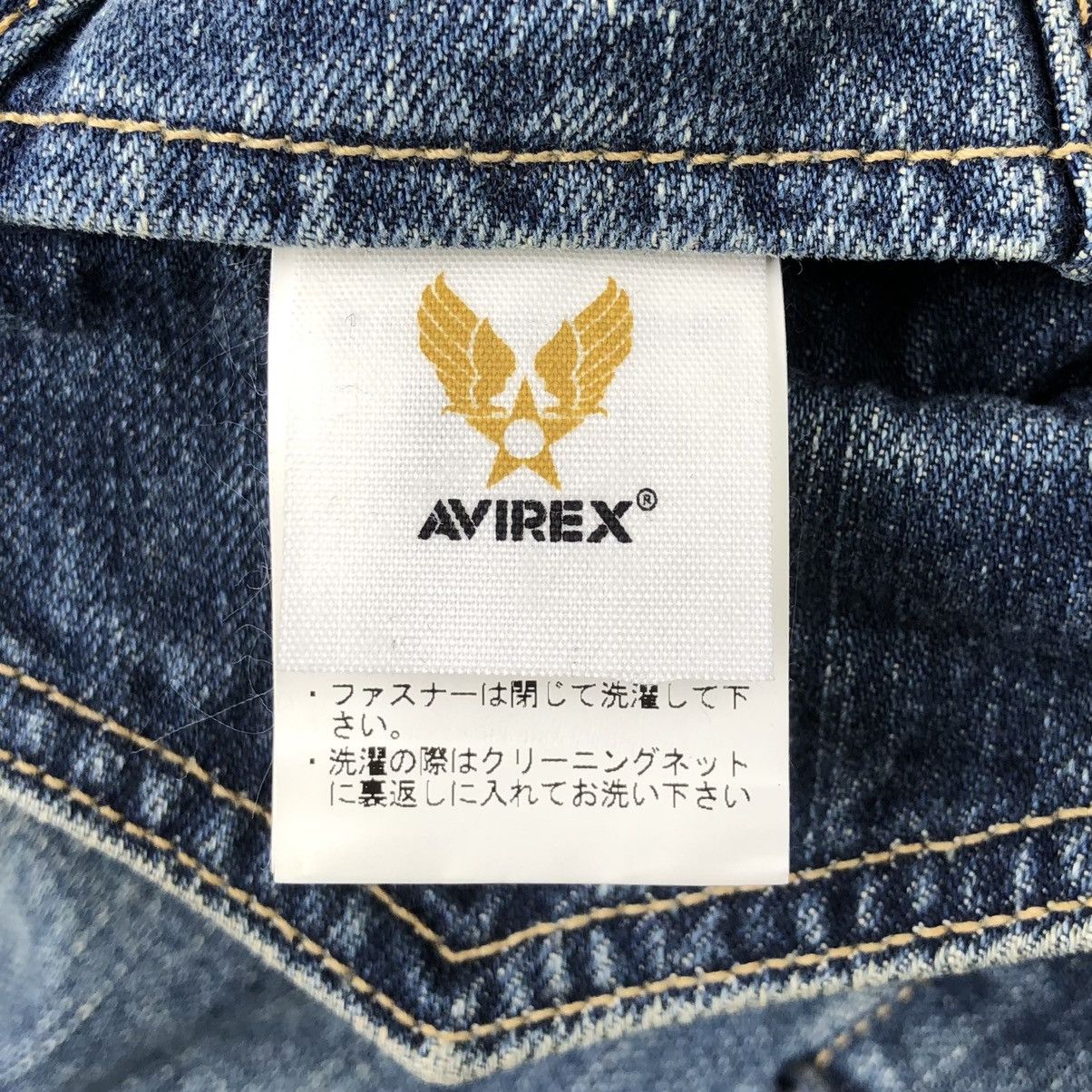 Avirex AVIREX Type Blue Denim Souvenir Jacket Size US L / EU 52-54 / 3 - 22 Thumbnail