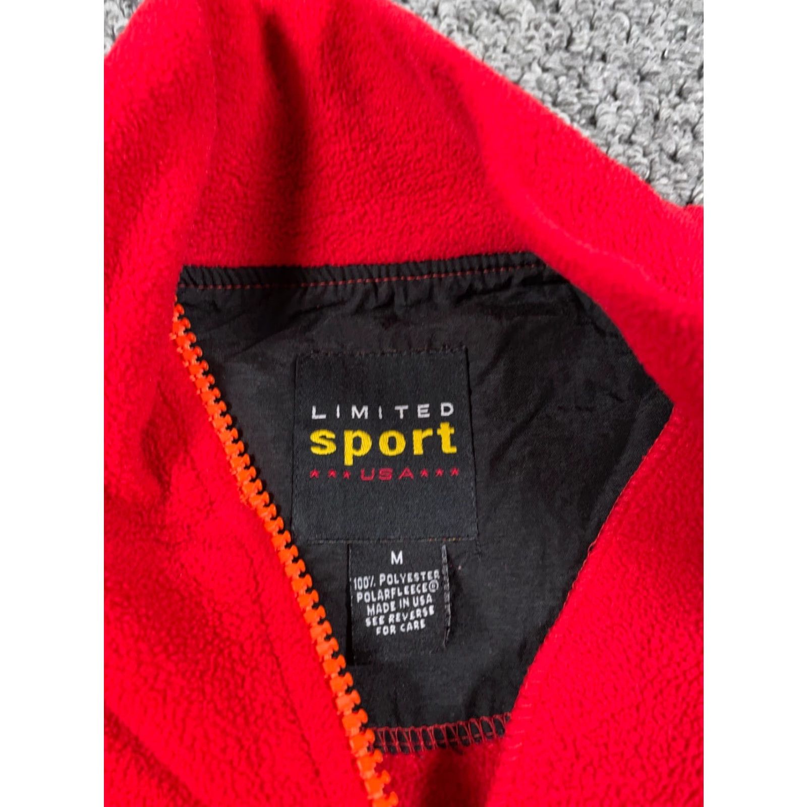 Vintage VINTAGE The Limited 1/4 Zip Fleece Pullover Women's Medium Red Embroidered USA Made Shirt Pullover Regular Womens 90s Retro Ski Embroidered Size M / US 6-8 / IT 42-44 - 4 Thumbnail