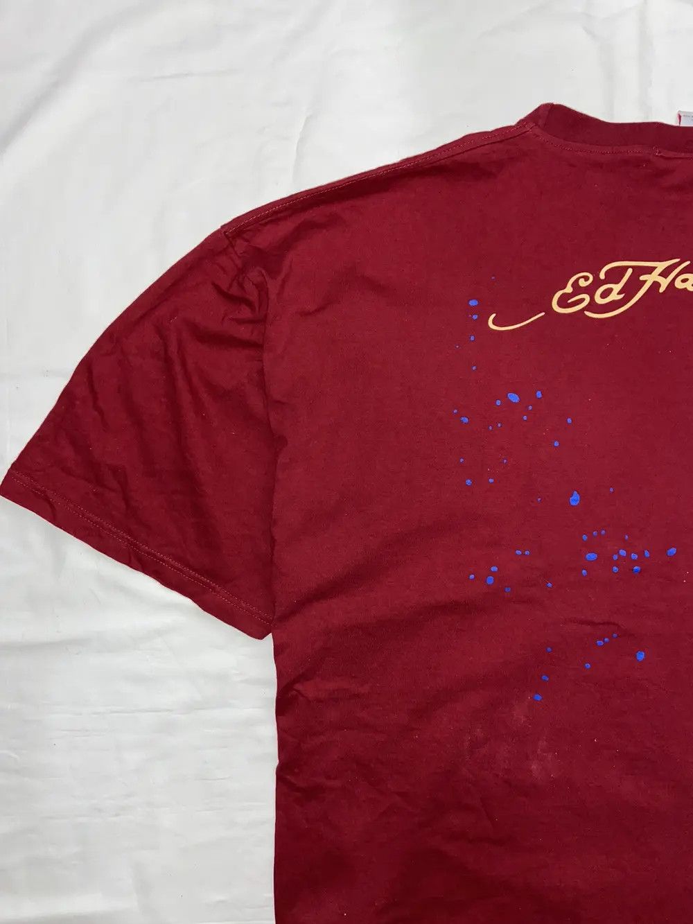 Ed Hardy VINTAGE ED HARDY OVERSIZED BAGGY Y2K T SHIRT TEE SIZE 6XL Size US XXL / EU 58 / 5 - 5 Thumbnail