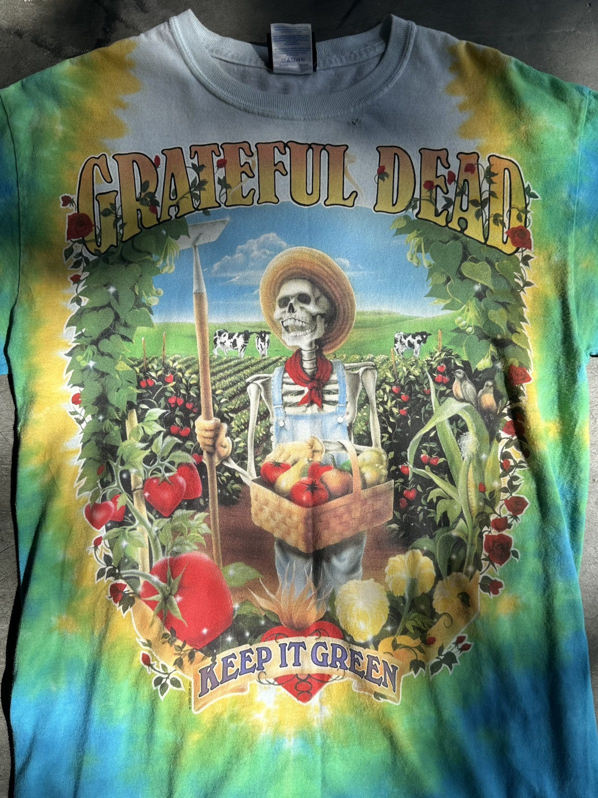 Band Tees Vintage 1996 Grateful Dead Let It Grow Tie Dye Size US M / EU 48-50 / 2 - 2 Thumbnail