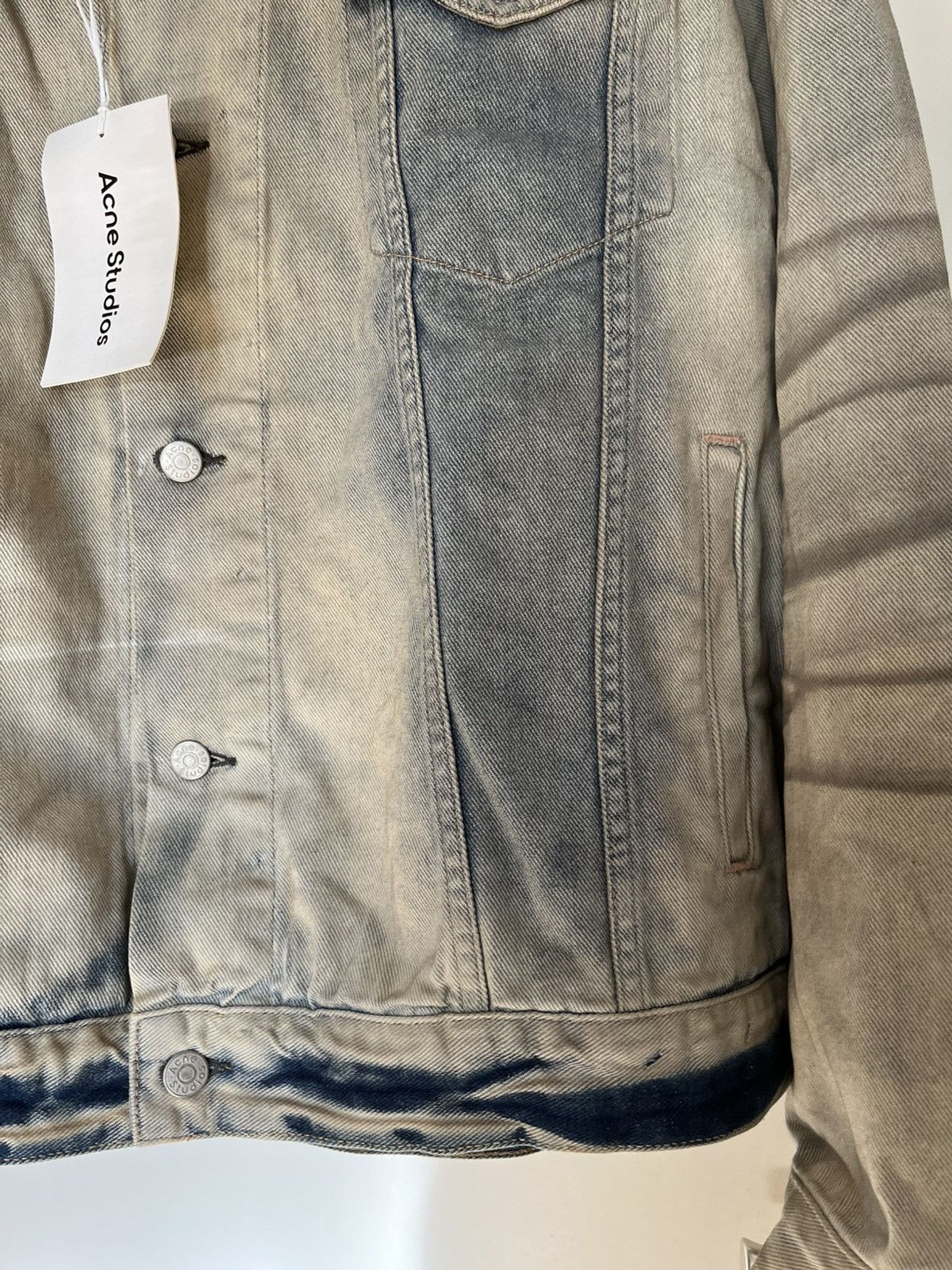 Acne Studios Acne Studios Mud robert u carver jeans denim jacket Size US L / EU 52-54 / 3 - 5 Thumbnail