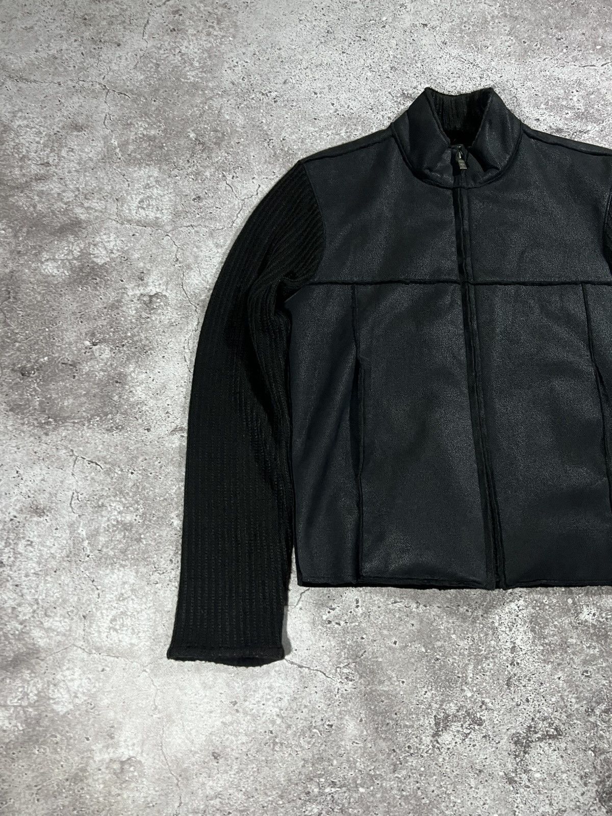 Adolfo Dominguez Black Leather Jacket Size US M / EU 48-50 / 2 - 3 Thumbnail