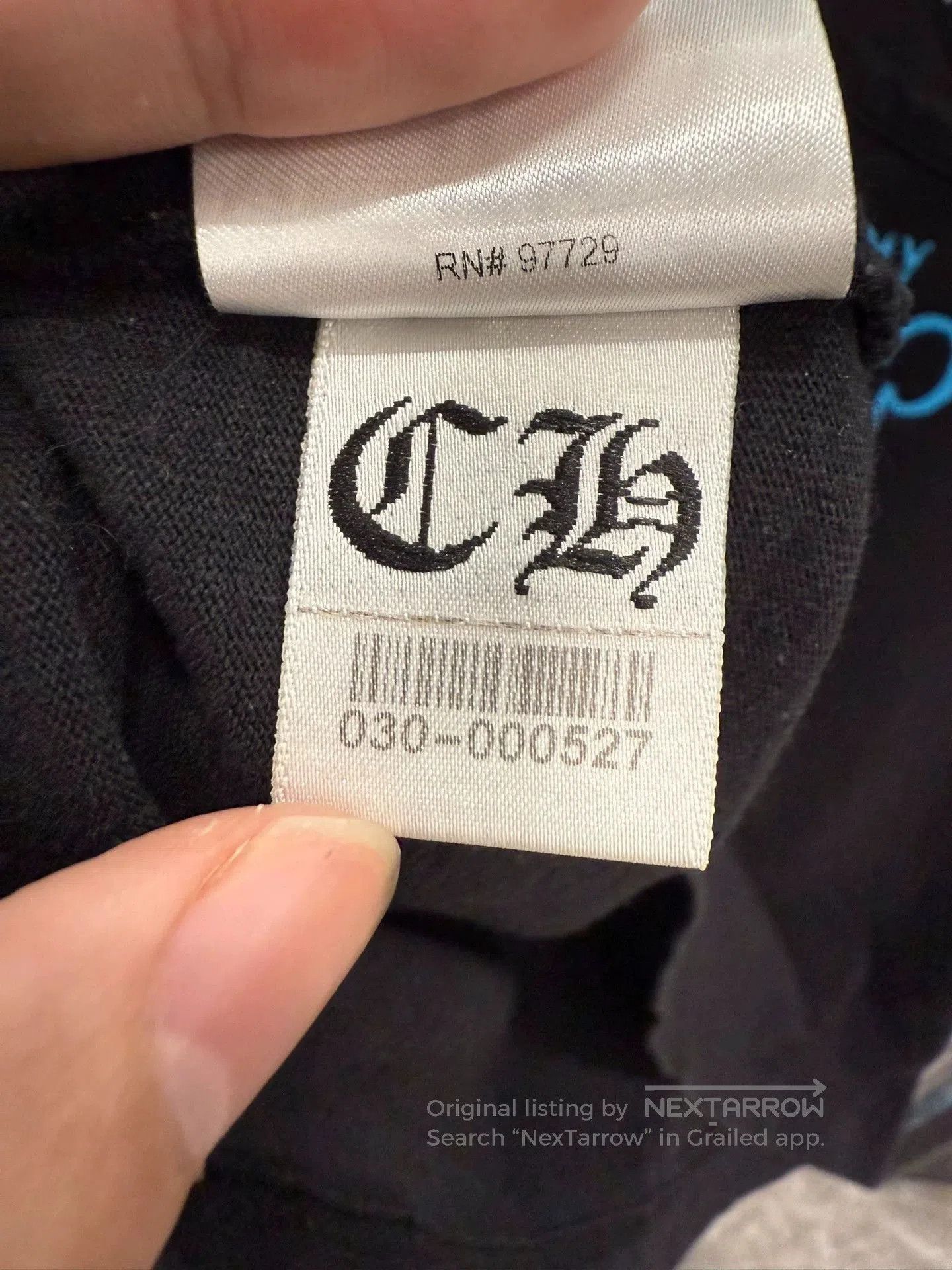 Chrome Hearts chrome hearts black long sleeve t-shirt. Size US L / EU 52-54 / 3 - 6 Thumbnail