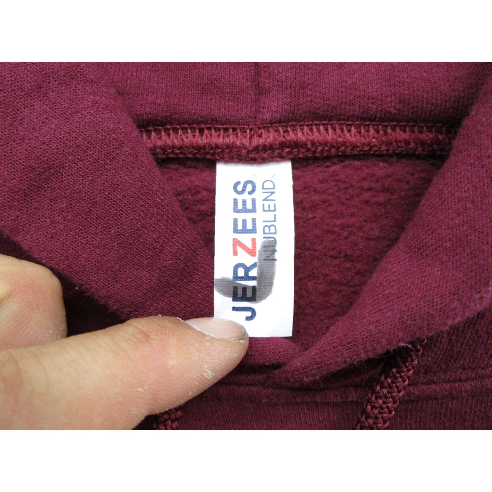 Jerzees Dr Pepper #23 Football Embroidered Pullover Hoodie Mens Size L Multicolor Sports Embroidered Hoodie Men L Size US L / EU 52-54 / 3 - 3 Thumbnail