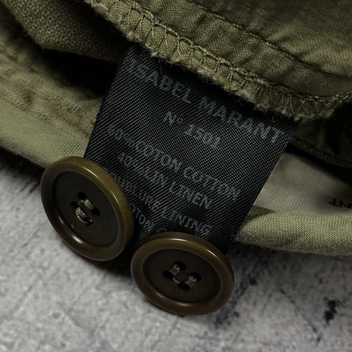 Designer × Isabel Marant × Isabel Marant Etoile Vintage Isabel Marant Etoile Lino Pocket Pants y2k og army Size 30" / US 8 / IT 44 - 12 Thumbnail