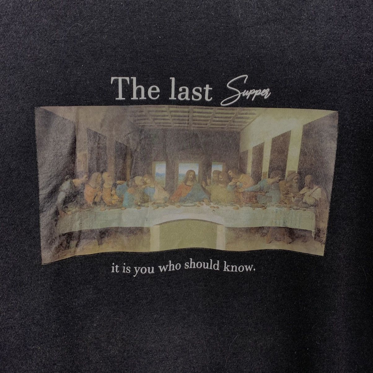 Japanese Brand Jesus The Last Supper Sweatshirt Size L / US 10 / IT 46 - 10 Thumbnail