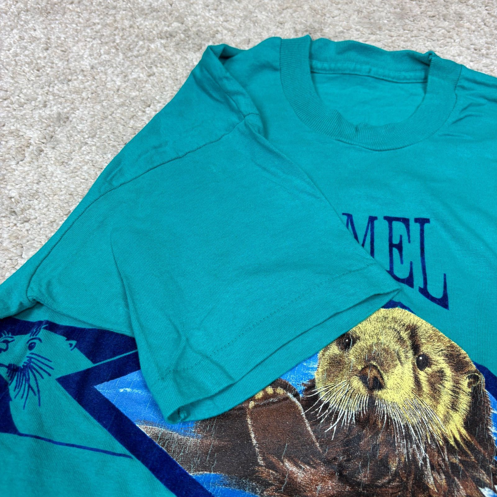 Vintage Vintage Carmel by the Sea California Sea Otter Shirt Men's M Size US M / EU 48-50 / 2 - 6 Thumbnail
