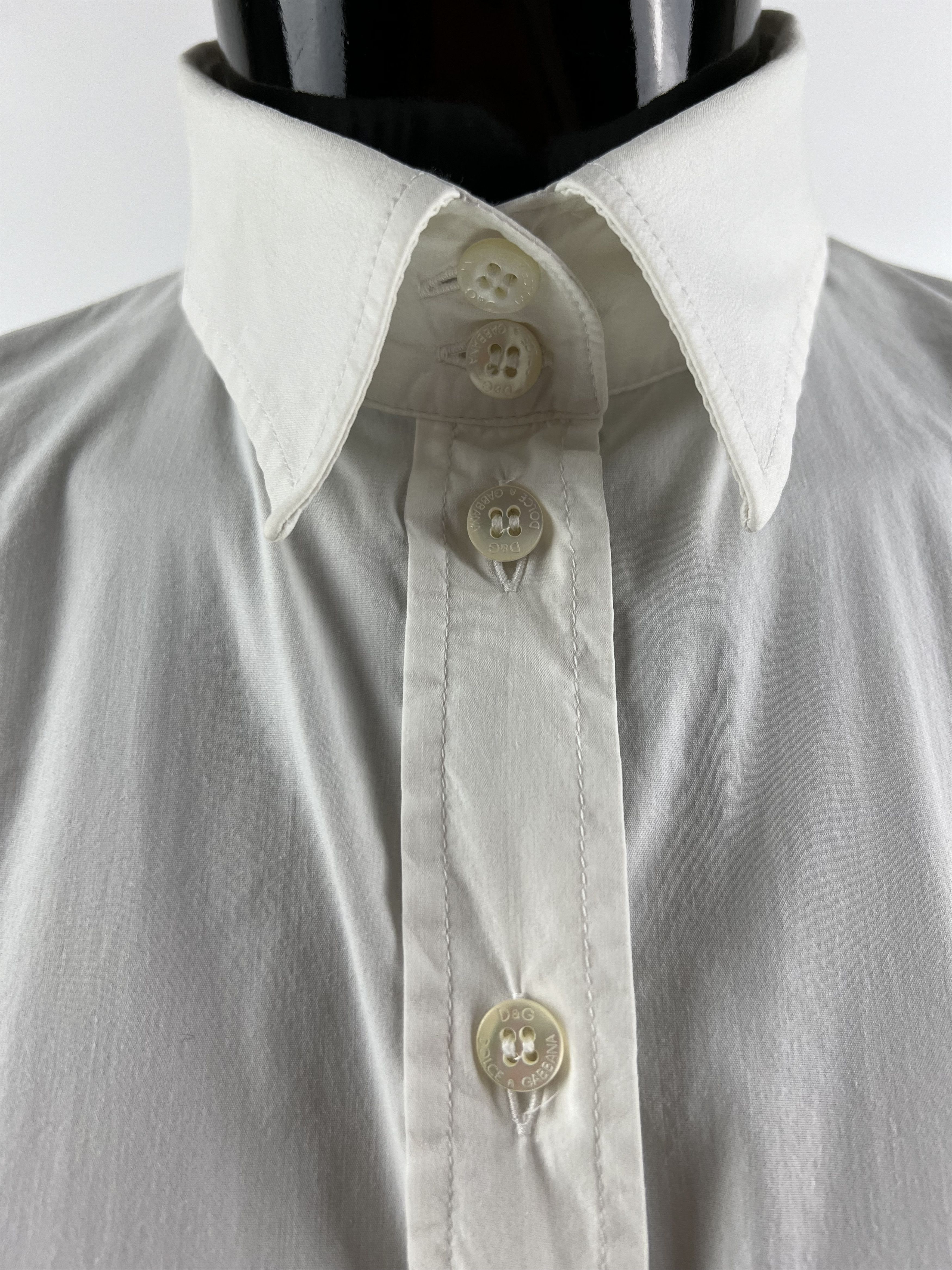 Dolce & Gabbana × Vintage Dolce & Gabbana Long Sleeve Button Up Shirt Size IT44 Size M / US 6-8 / IT 42-44 - 2 Thumbnail