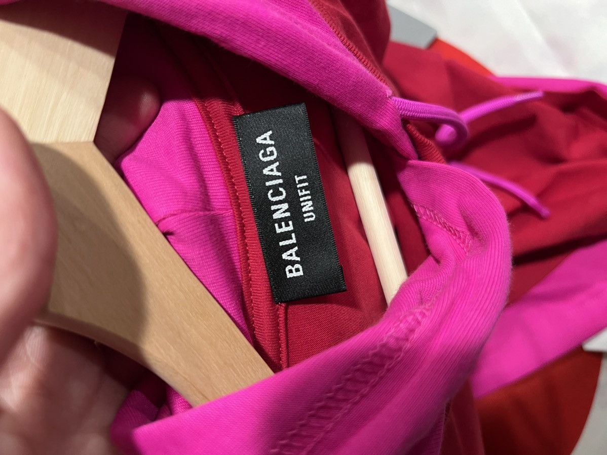 Balenciaga Your Logo Here Layered Tee Hybrid Hoodie Size US XXS / EU 40 - 9 Thumbnail