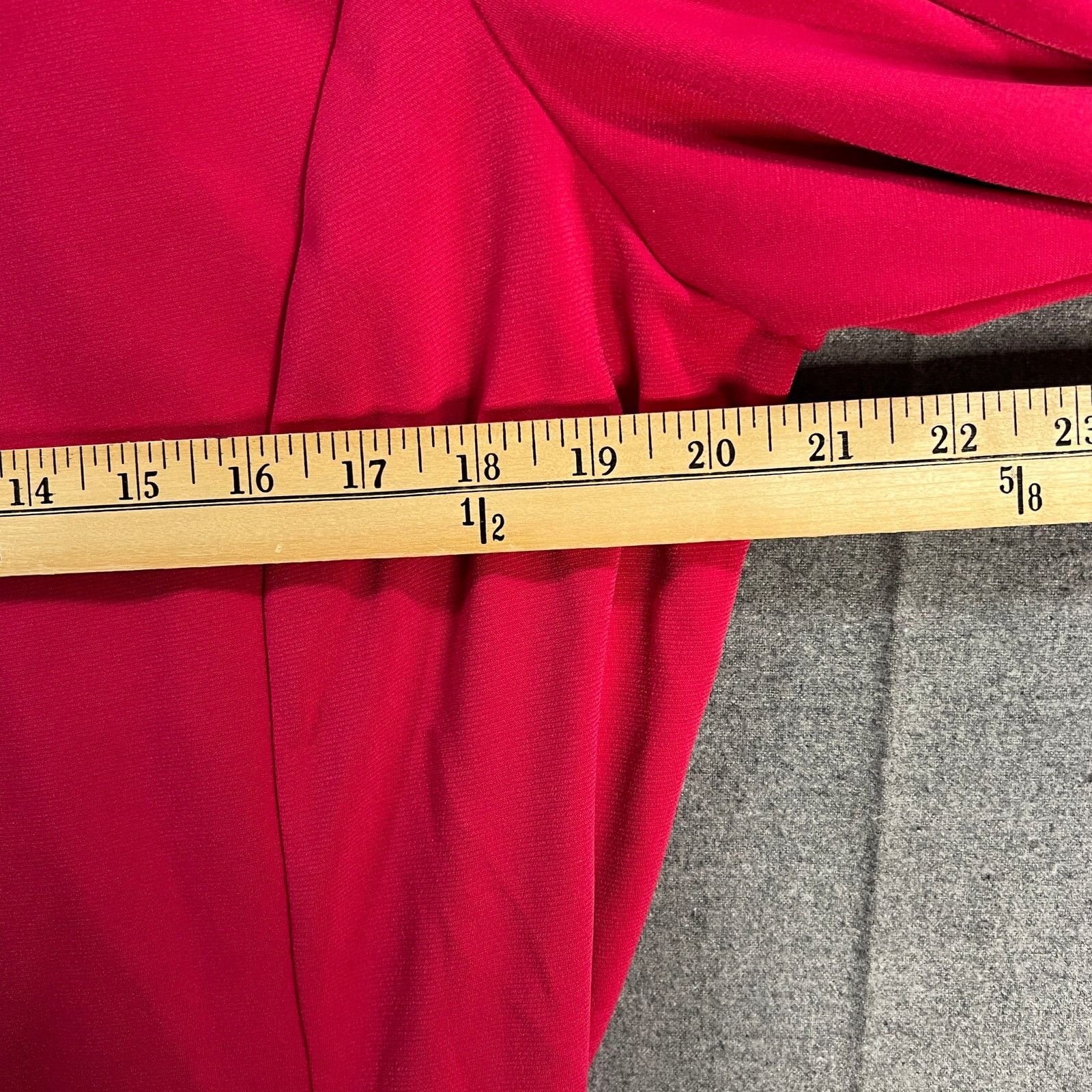 Other GRAVER Susan Graver LK Fusion 3/4 51 Cutaway Hem Blaze Size XL / US 12-14 / IT 48-50 - 8 Thumbnail