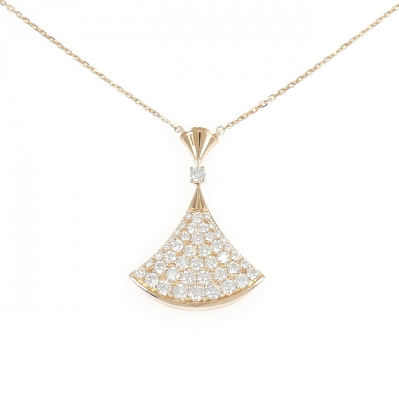 Bvlgari Bvlgari DIVAS' DREAM 750 Pink Gold Diamond Necklace Precious Metal Necklace 350067 DUTY FREE for USA